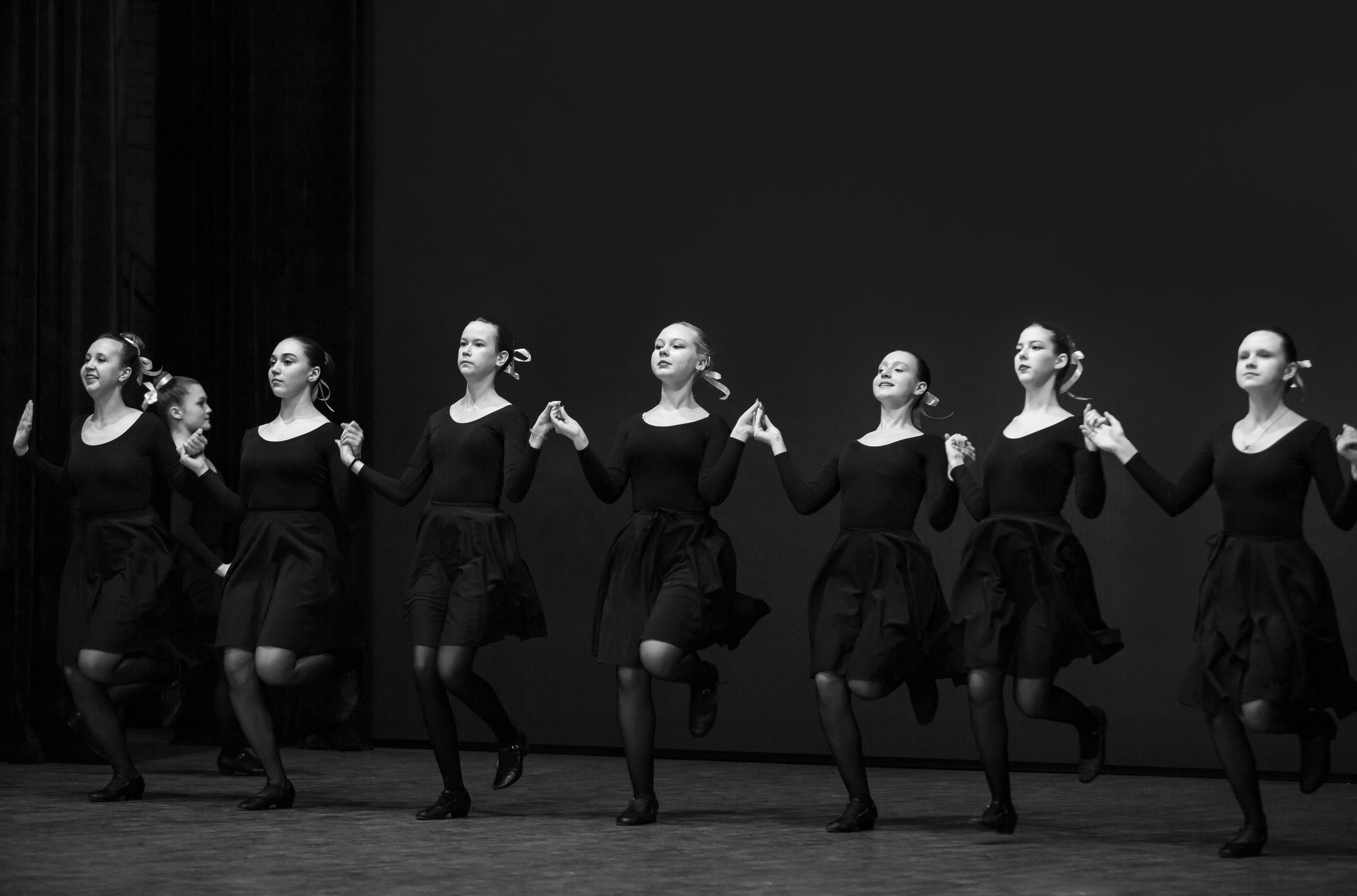 Репетиция юбилейного концерта танцевального коллектива. Репортажный фотограф в Москве