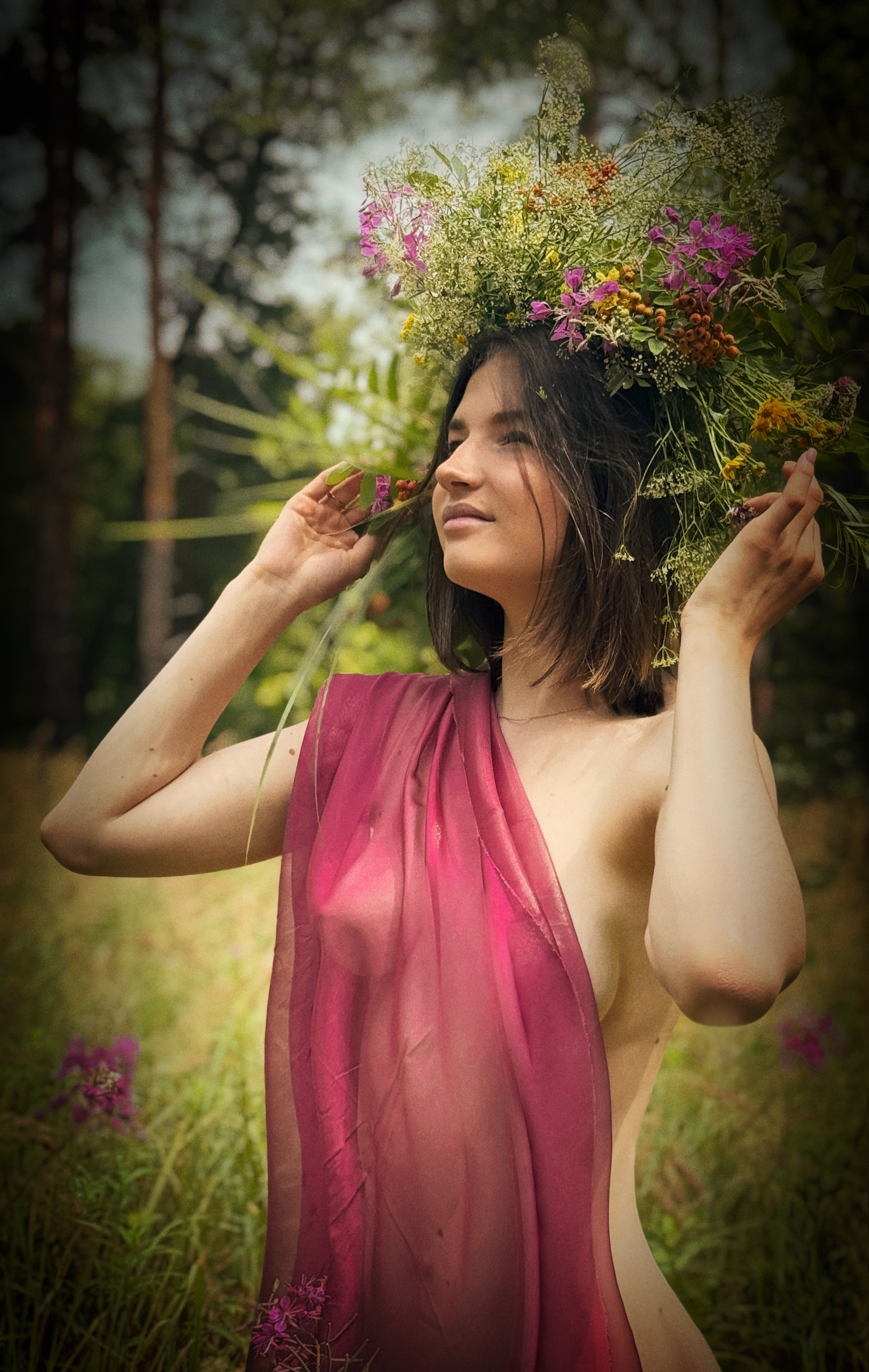 Лесная нимфа. Мобильный фотограф Дмитрий Шпуров | KIREVAS