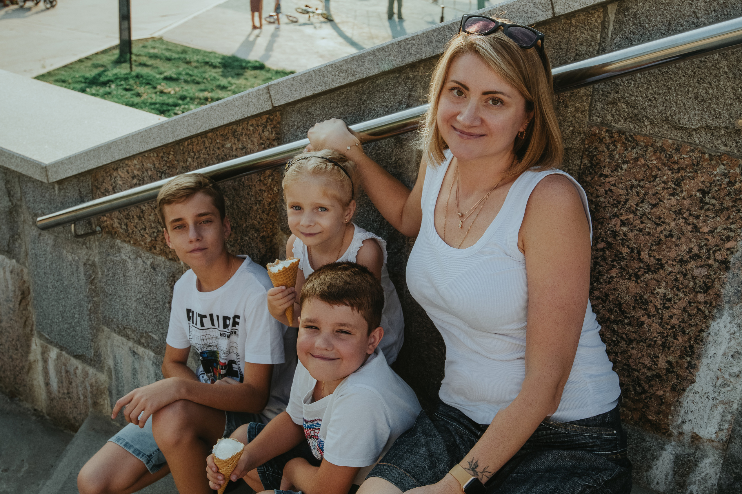 Оксана и ее семья. Фотограф Москва. Контент-съемка, LoveStorys, портфолио, бизнес фото