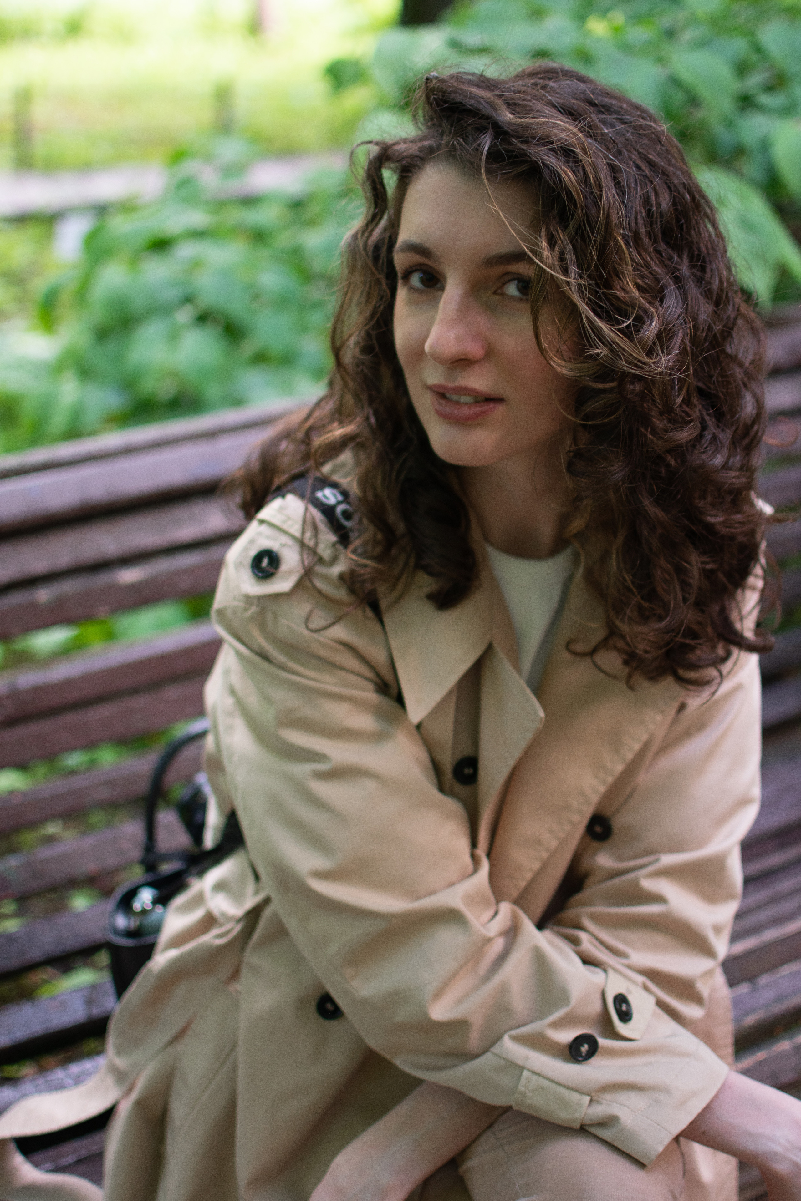 Прогулка в парке с Никой. Фотограф Москва. Контент-съемка, LoveStorys, портфолио, бизнес фото