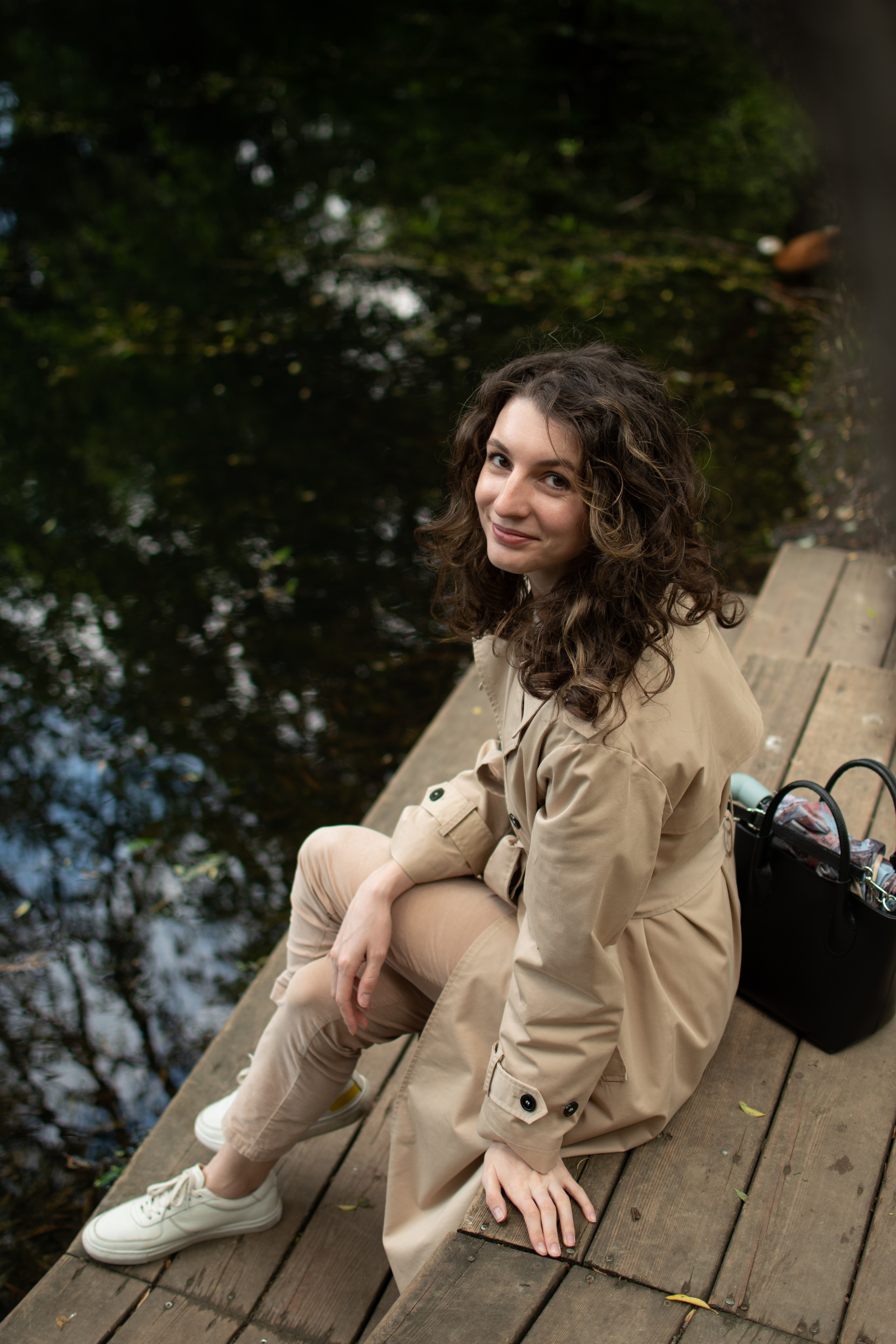 Прогулка в парке с Никой. Фотограф Москва. Контент-съемка, LoveStorys, портфолио, бизнес фото