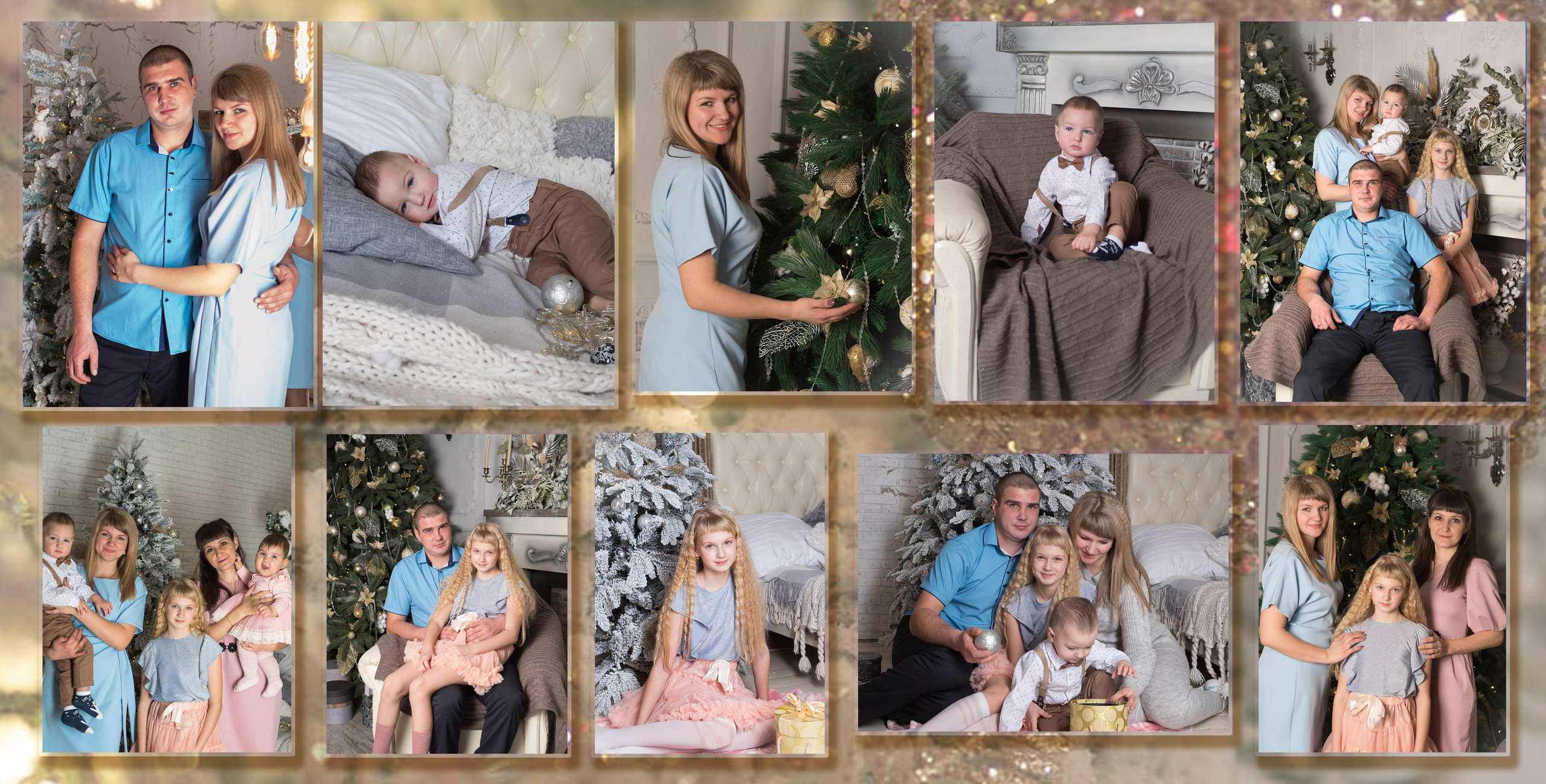 Новогодний Альбом. Семейный детский фотограф в Красноярске Скачкова Юлия