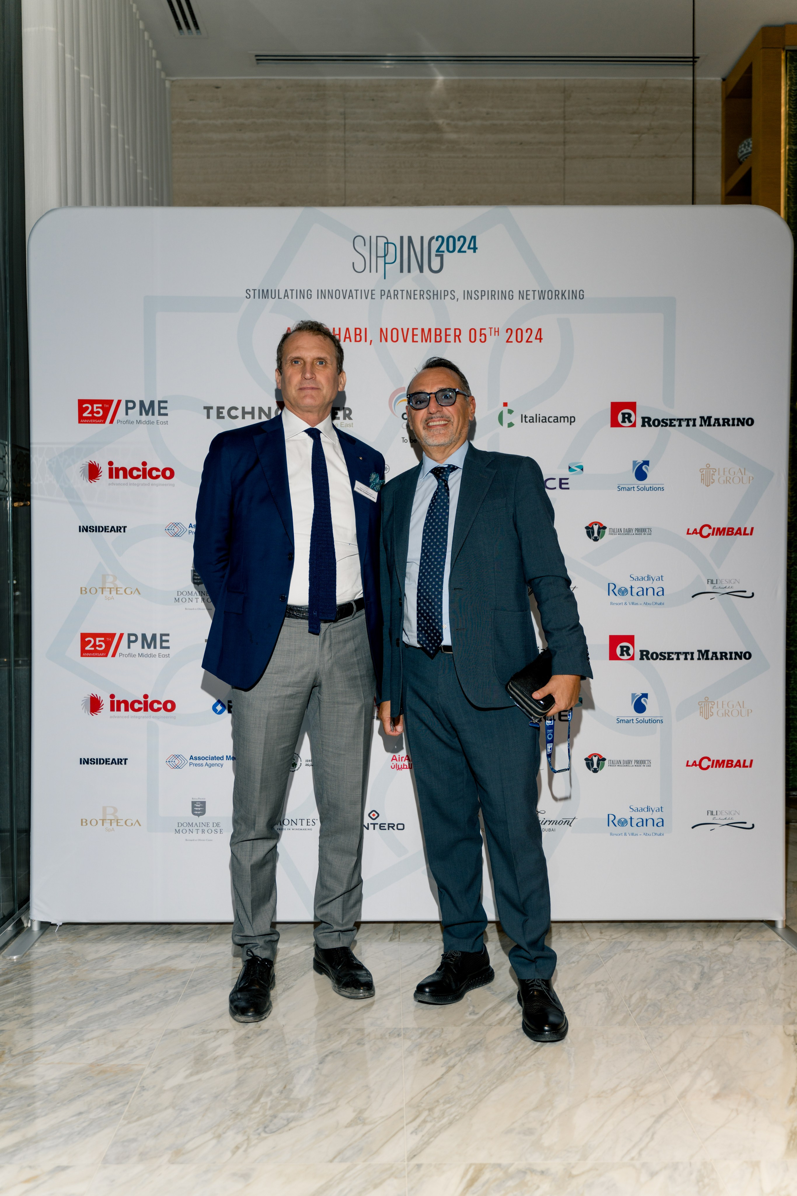 Sipping 2024 in Abu Dhabi