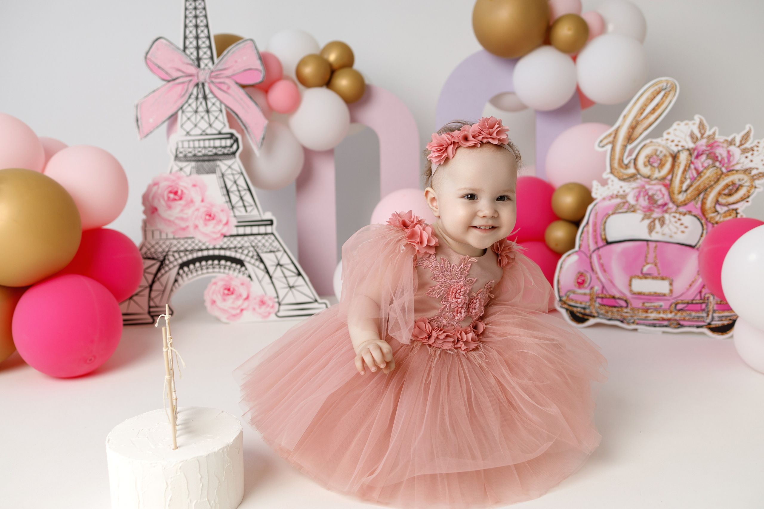 Мой первый тортик. Фотограф новорожденных в Чебоксарах Елена Смолина