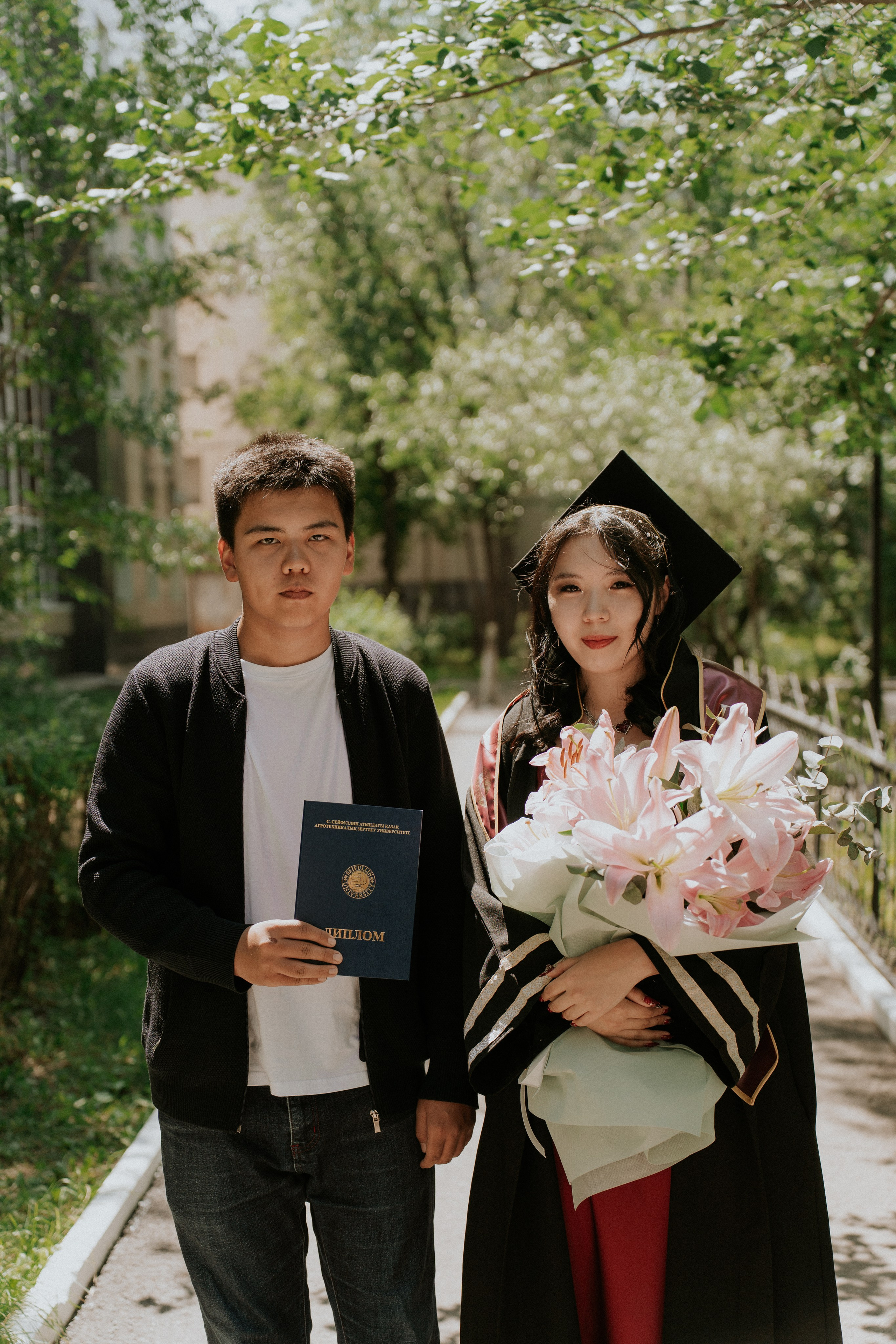 Выпускной Аграрный унивеситет. Крис Богомазова