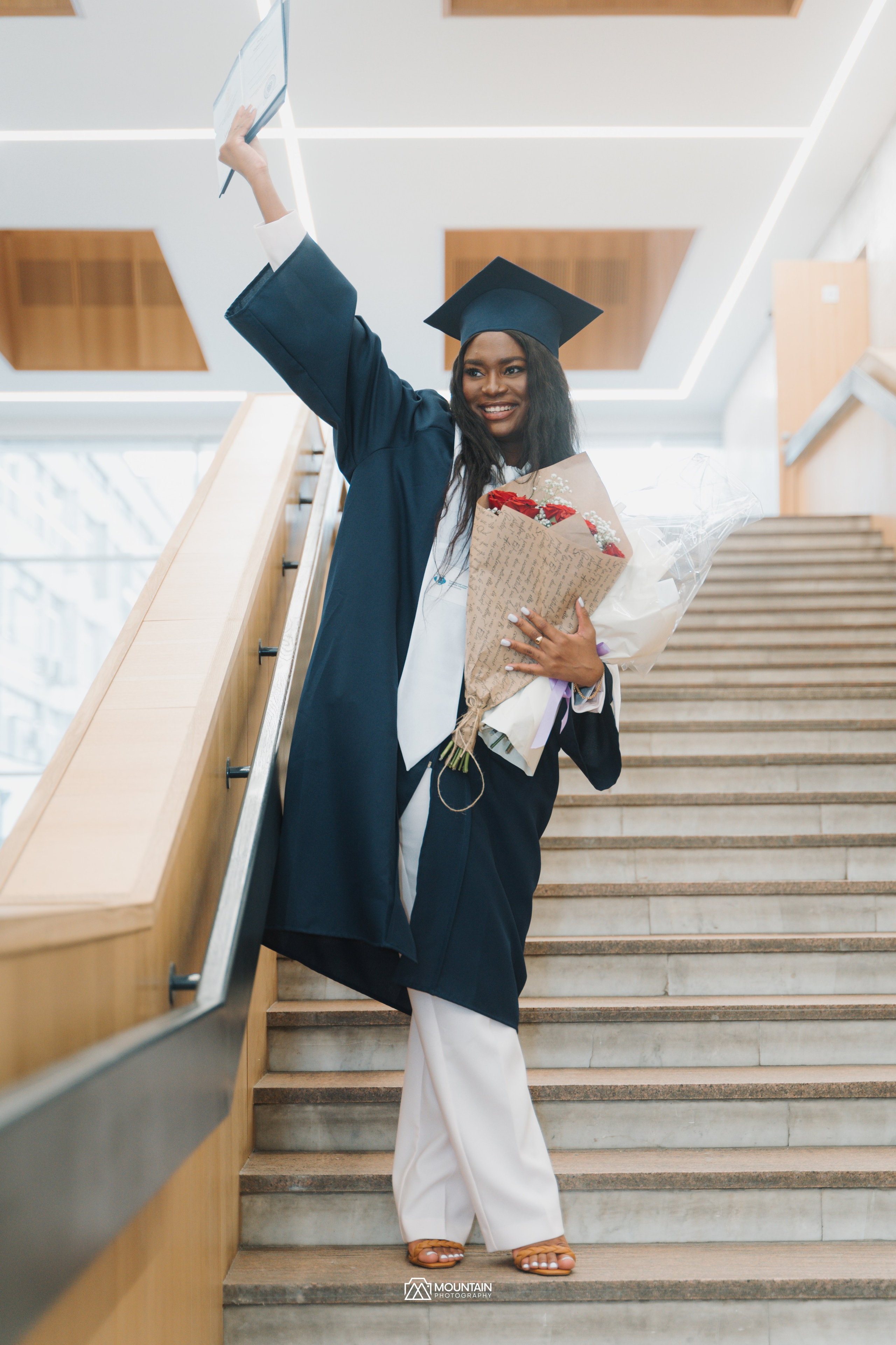 Remise des diplômes. Photographe basé à Moscou