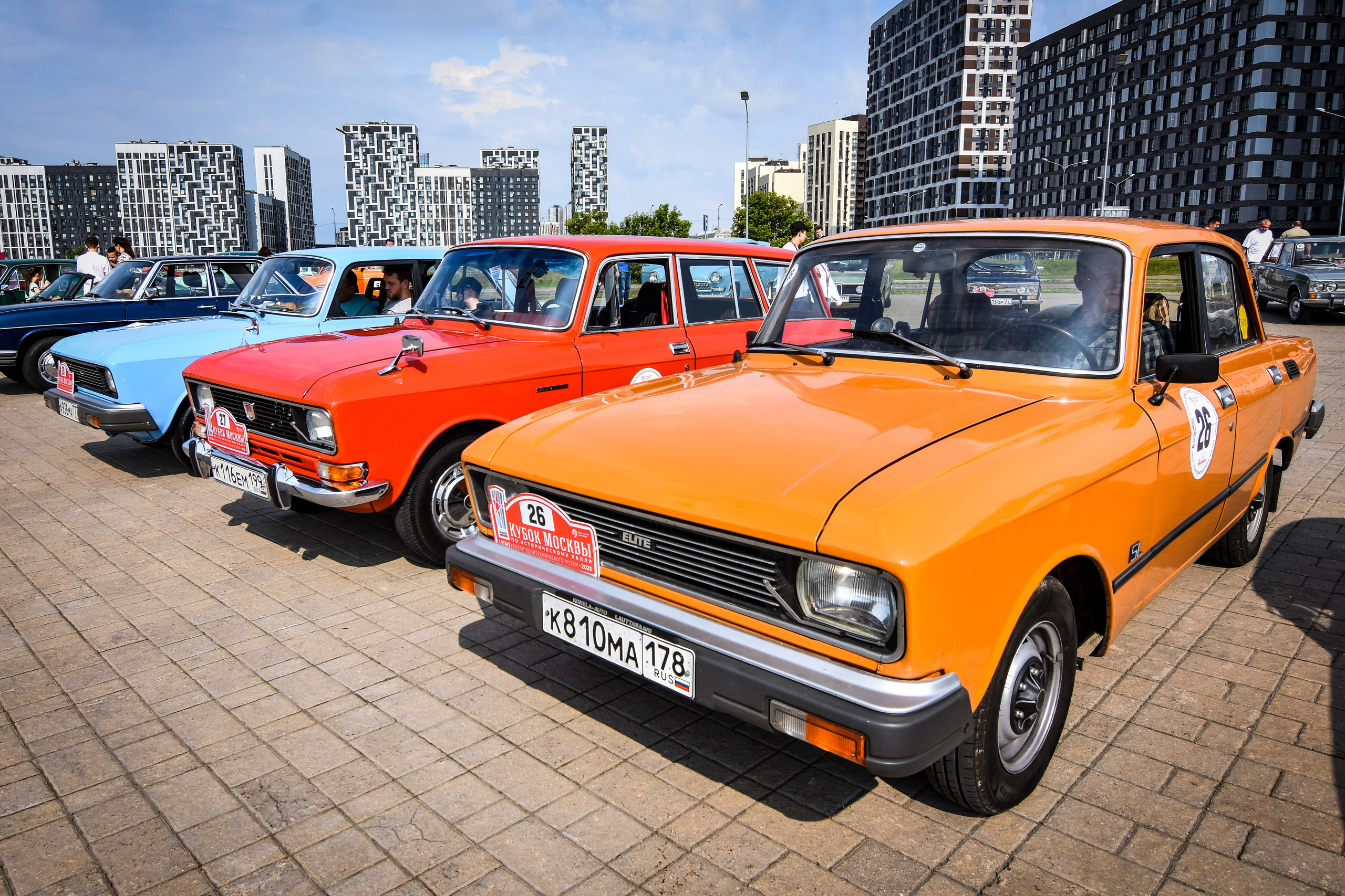 Кубок Москвы по историческому ралли — 07.06.2025. AlexFecto — галереи фотографий