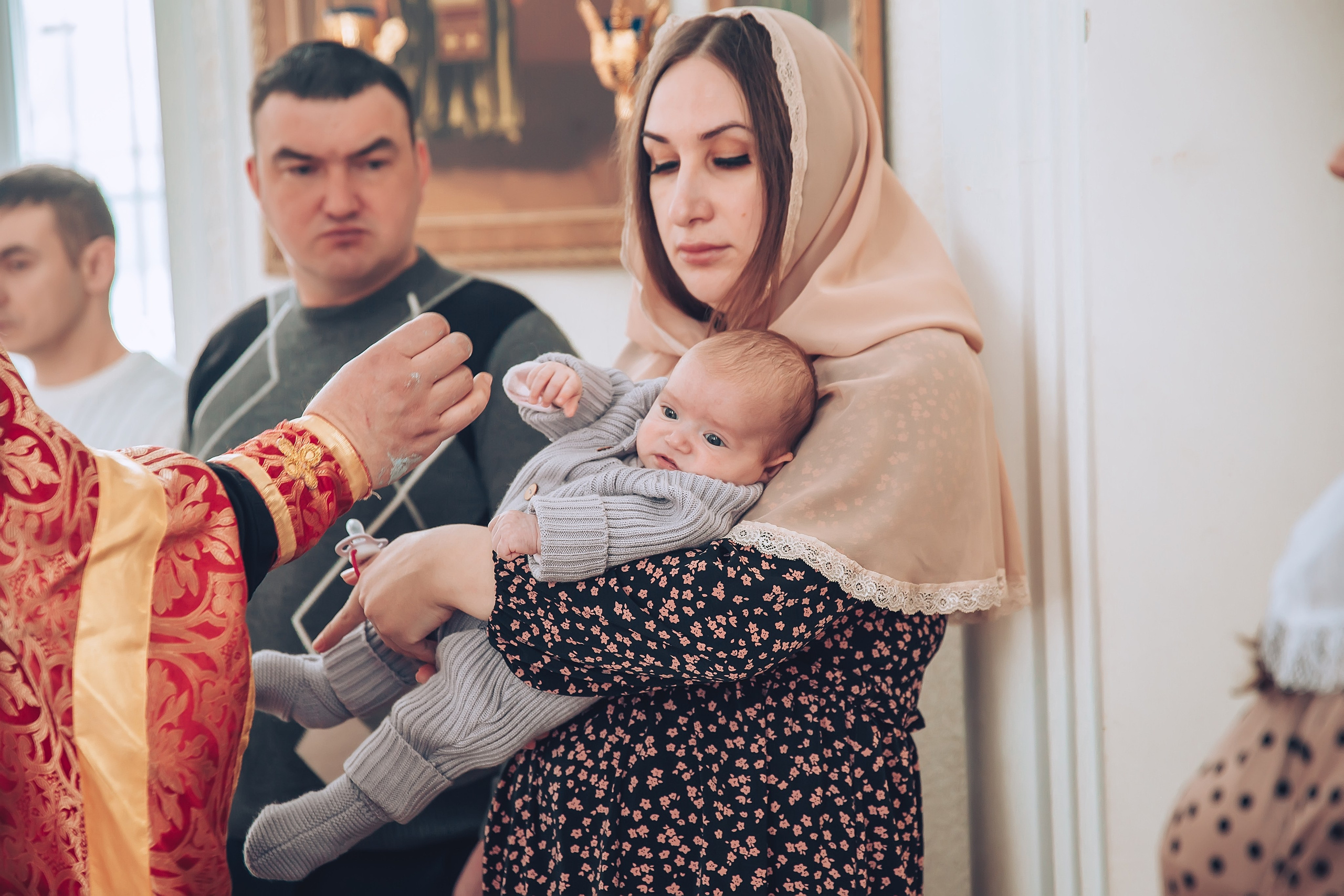 Крещение Анастасии. Школьный и детский фотограф Старожилово