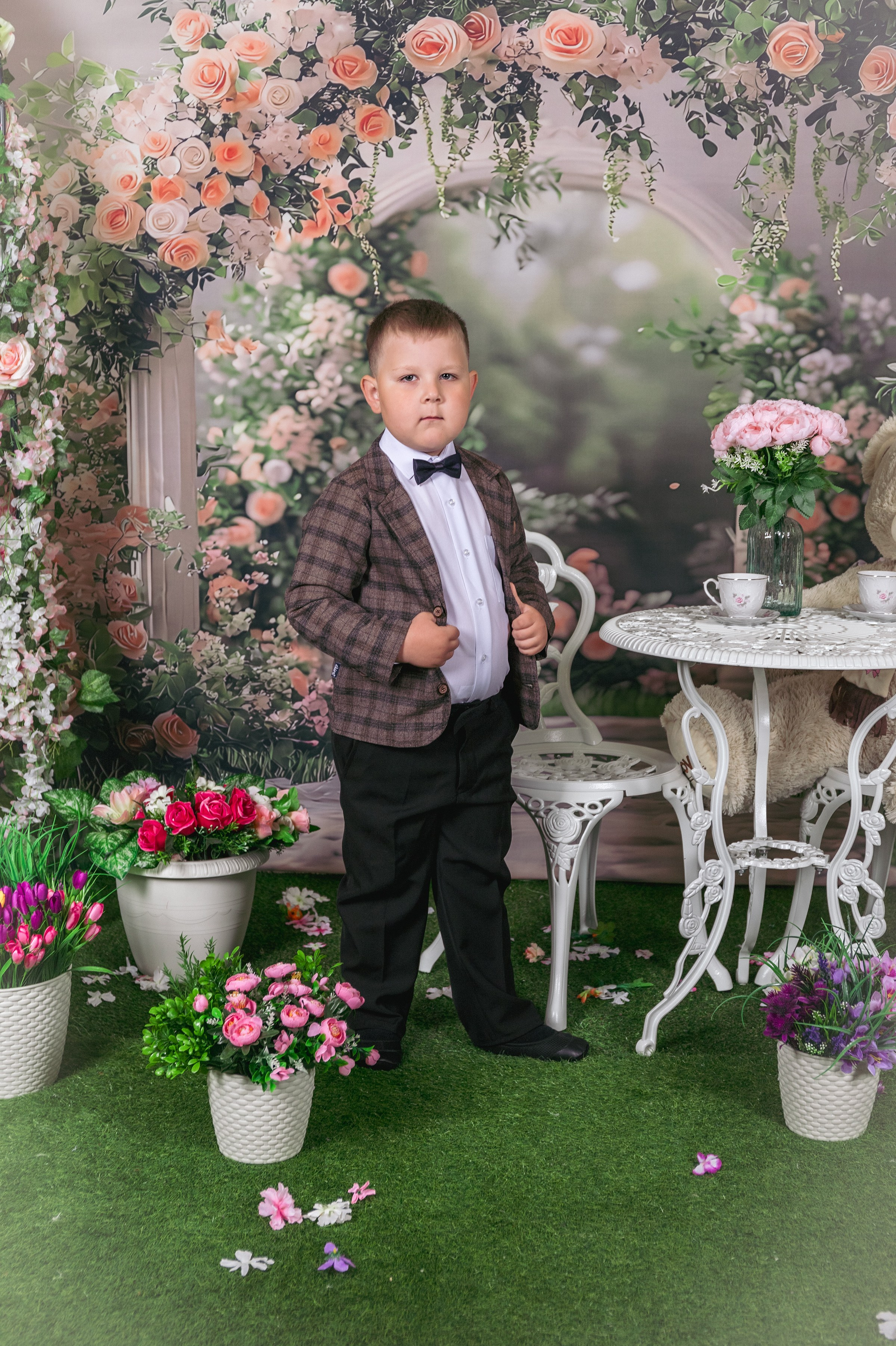 Весенняя фотосессия в ретро стиле. Школьный-дошкольный фотограф в Уфе и Башкирии Вильданов Руслан