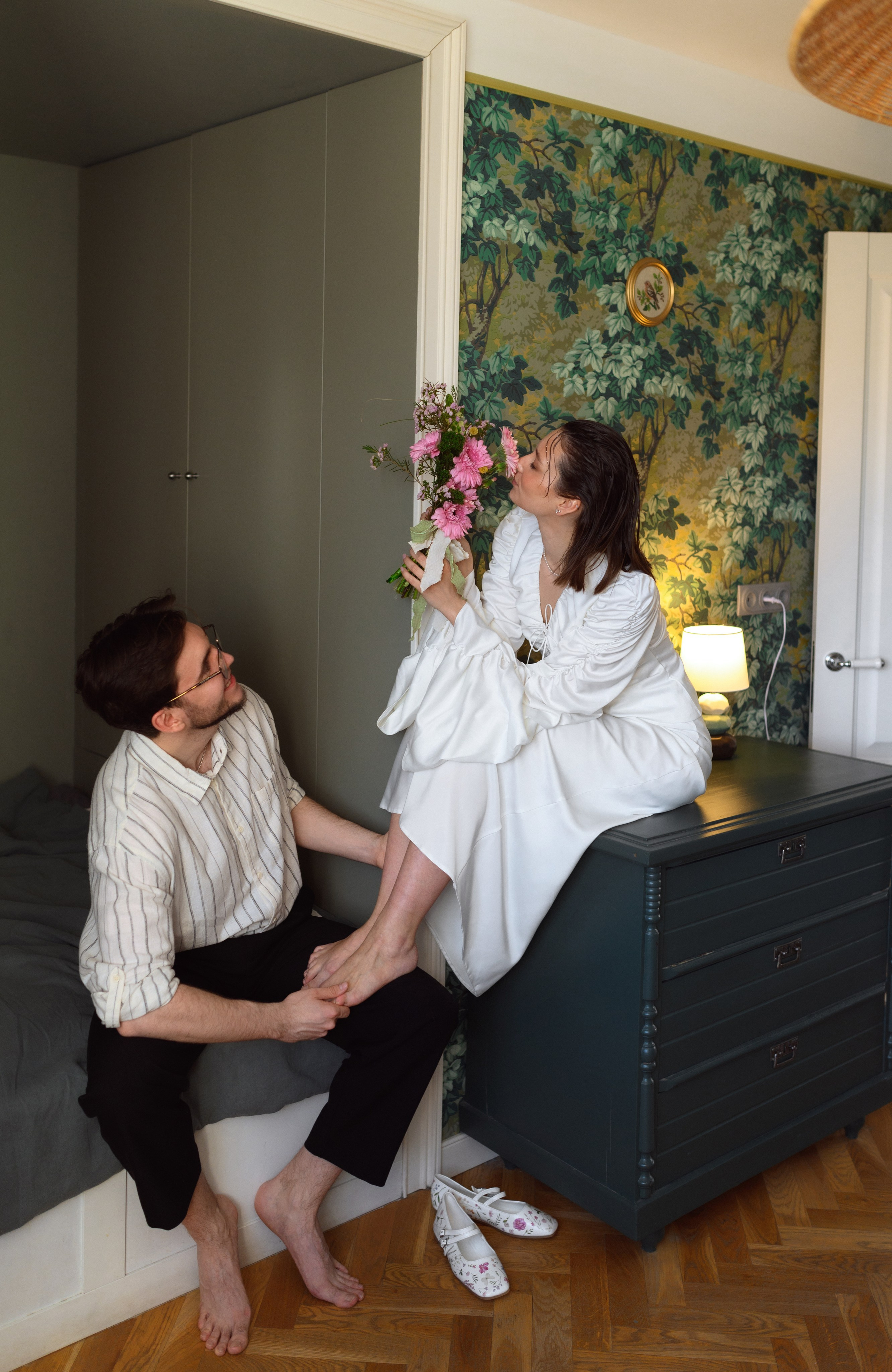 Сборы Вероники и Фаиля. Свадебный фотограф Анастасия Бударина