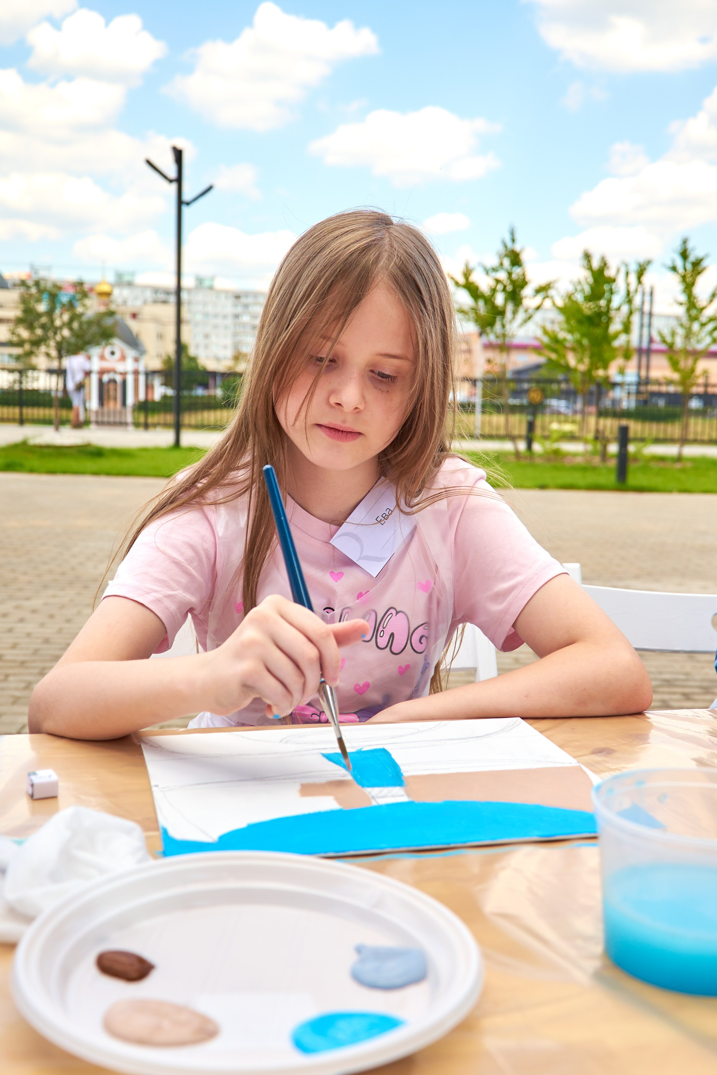 Мастер-класс по рисованию, Щелково, Ривер-хаус. Фотограф Щёлково