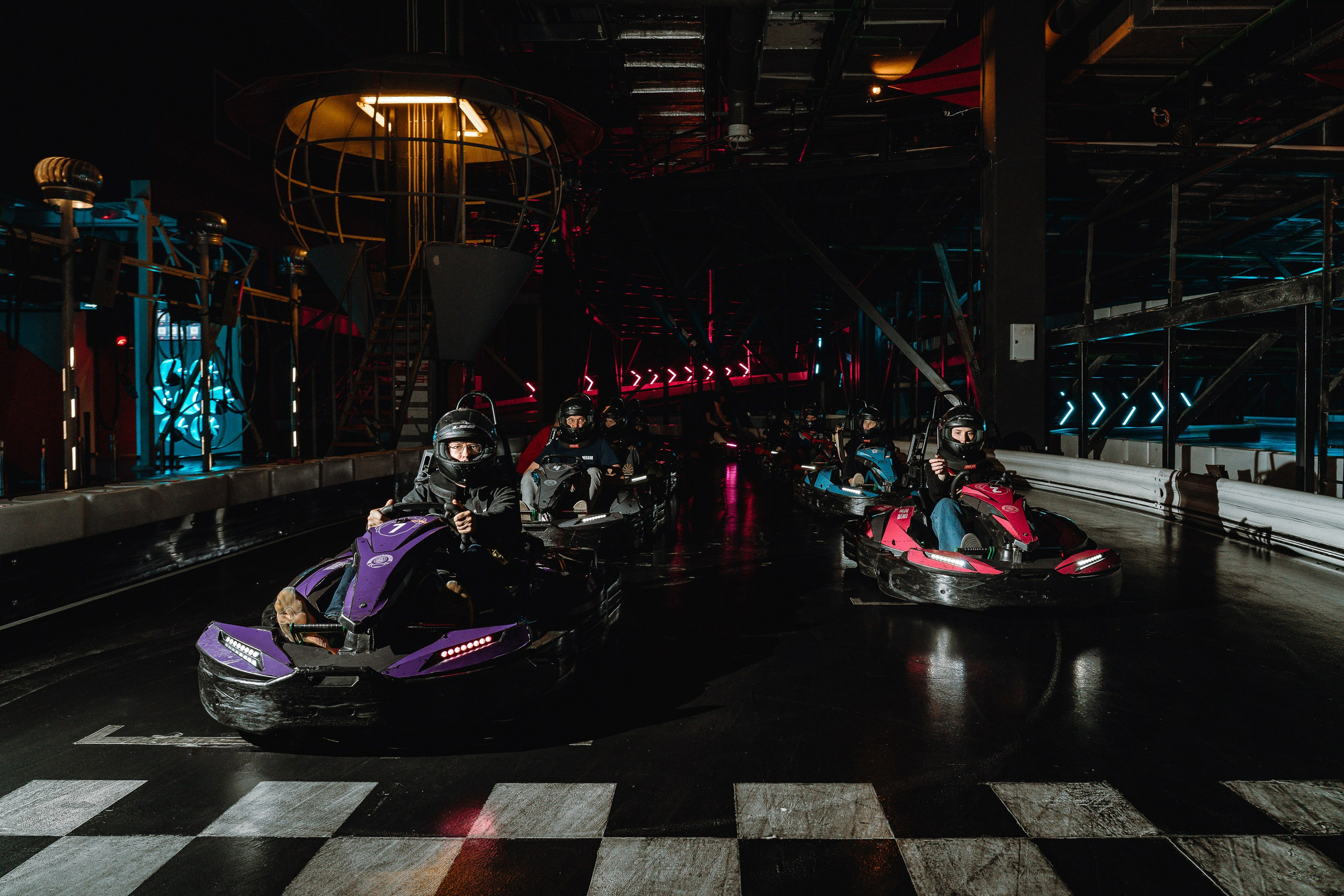 Бюро А4, корпоратив в Тимати Картинг. Фотограф Андрей Михайлов, Москва