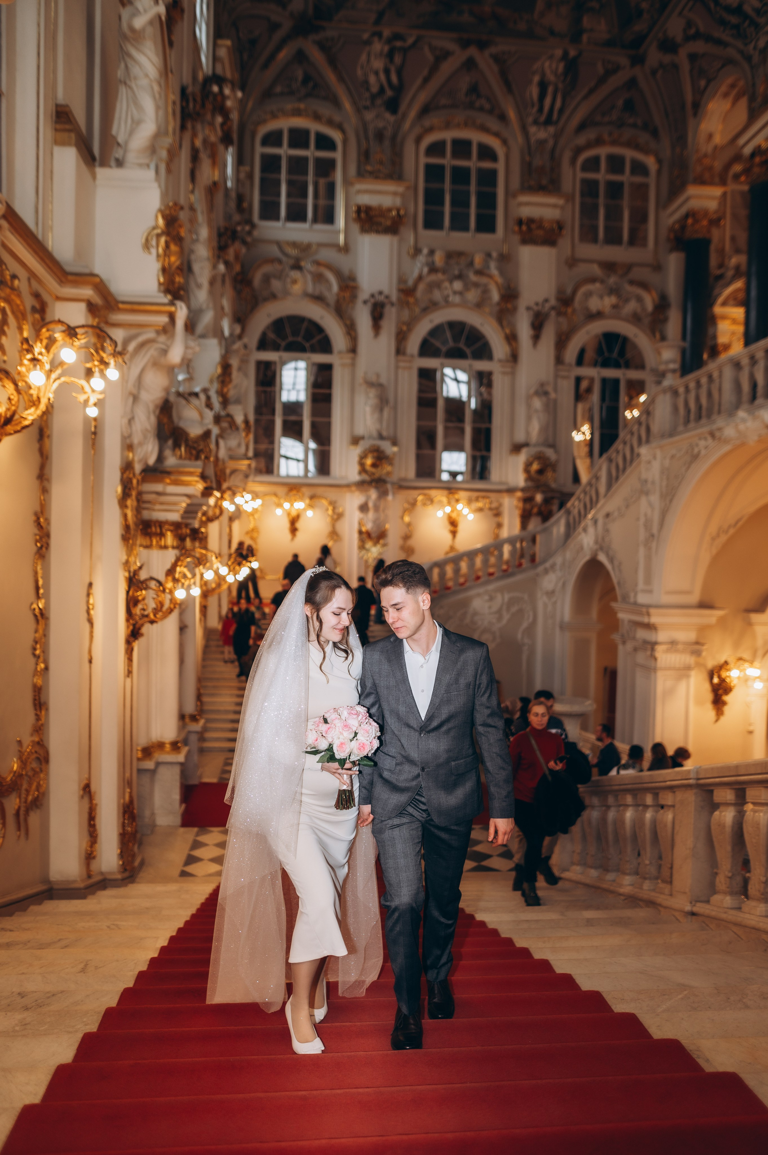 Свадебная (Эрмитаж). Фотограф ПИТЕР СПБ Надежда Баранова