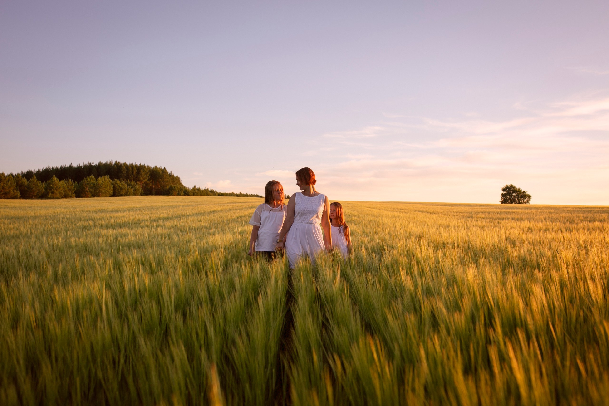На закате…. Семейный и детский фотограф в Ижевске Анастасия Камариттинова