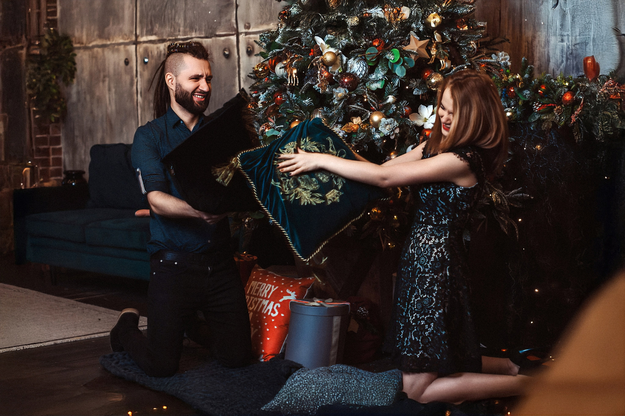 Новогодняя Love Story Виталии и Виталия. Фотограф Алиса Агафонова в Санкт-Петербурге