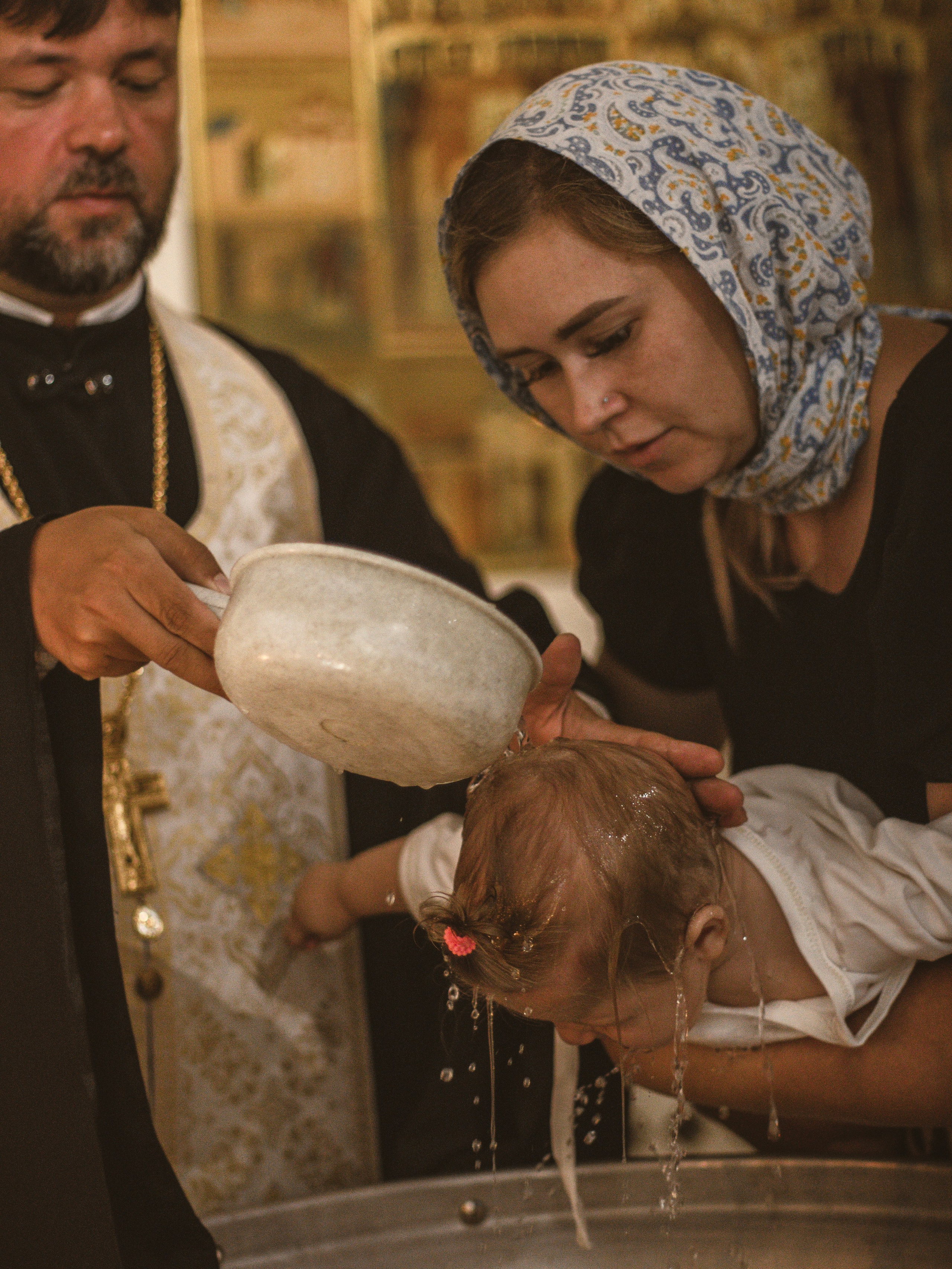 Таинство Крещения. Семейный фотограф в Ангарске Екатерина Трифонова