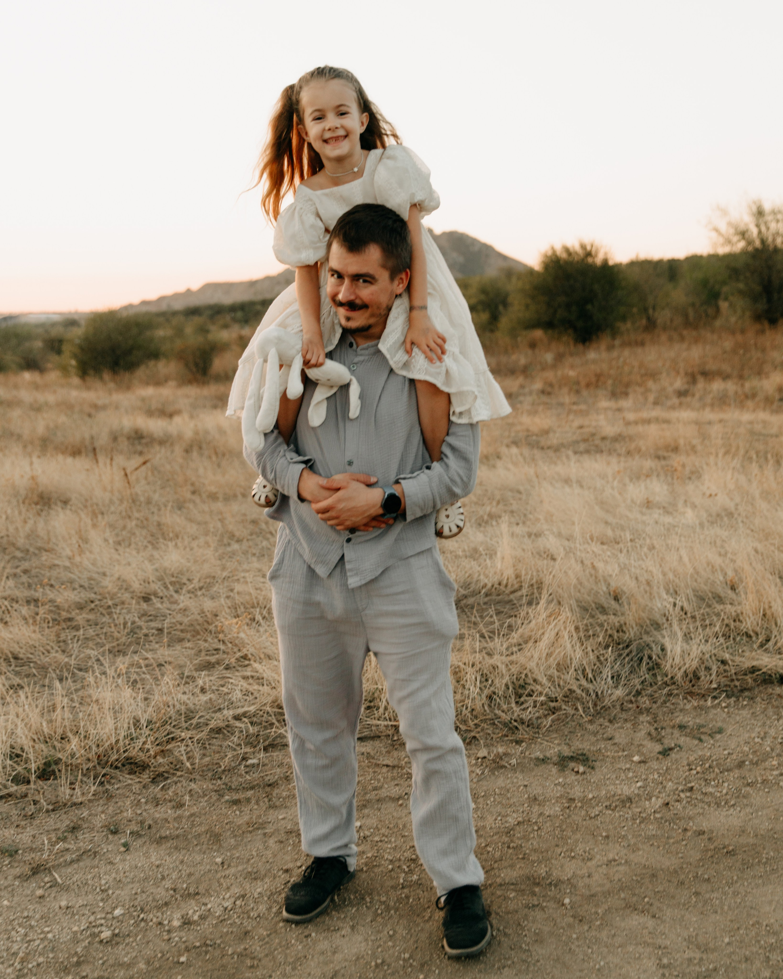 Ксюша и Кирилл с малышками. Портфолио