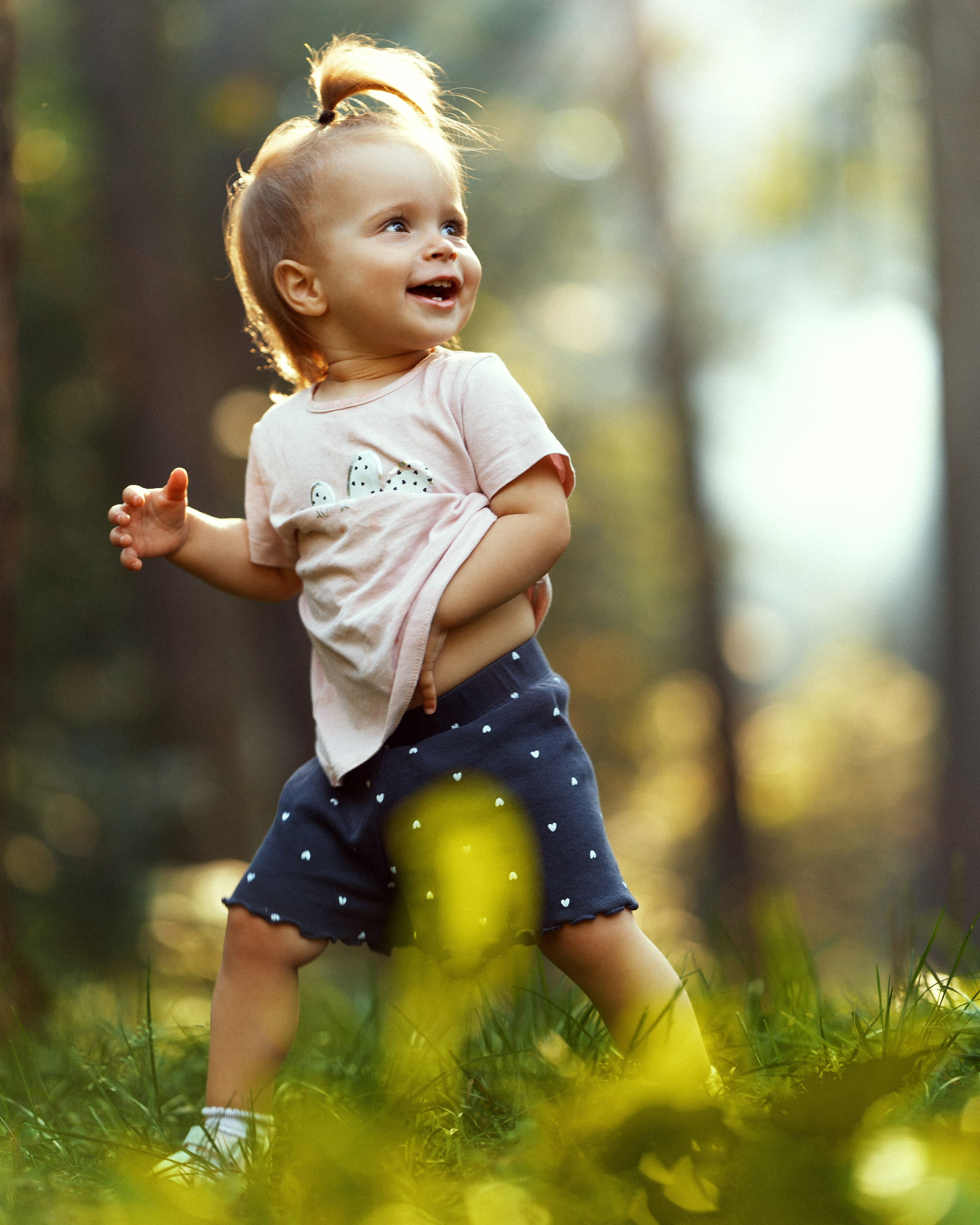 Детская съёмка в лесу. Фотограф в Москве — Евгений Мельников