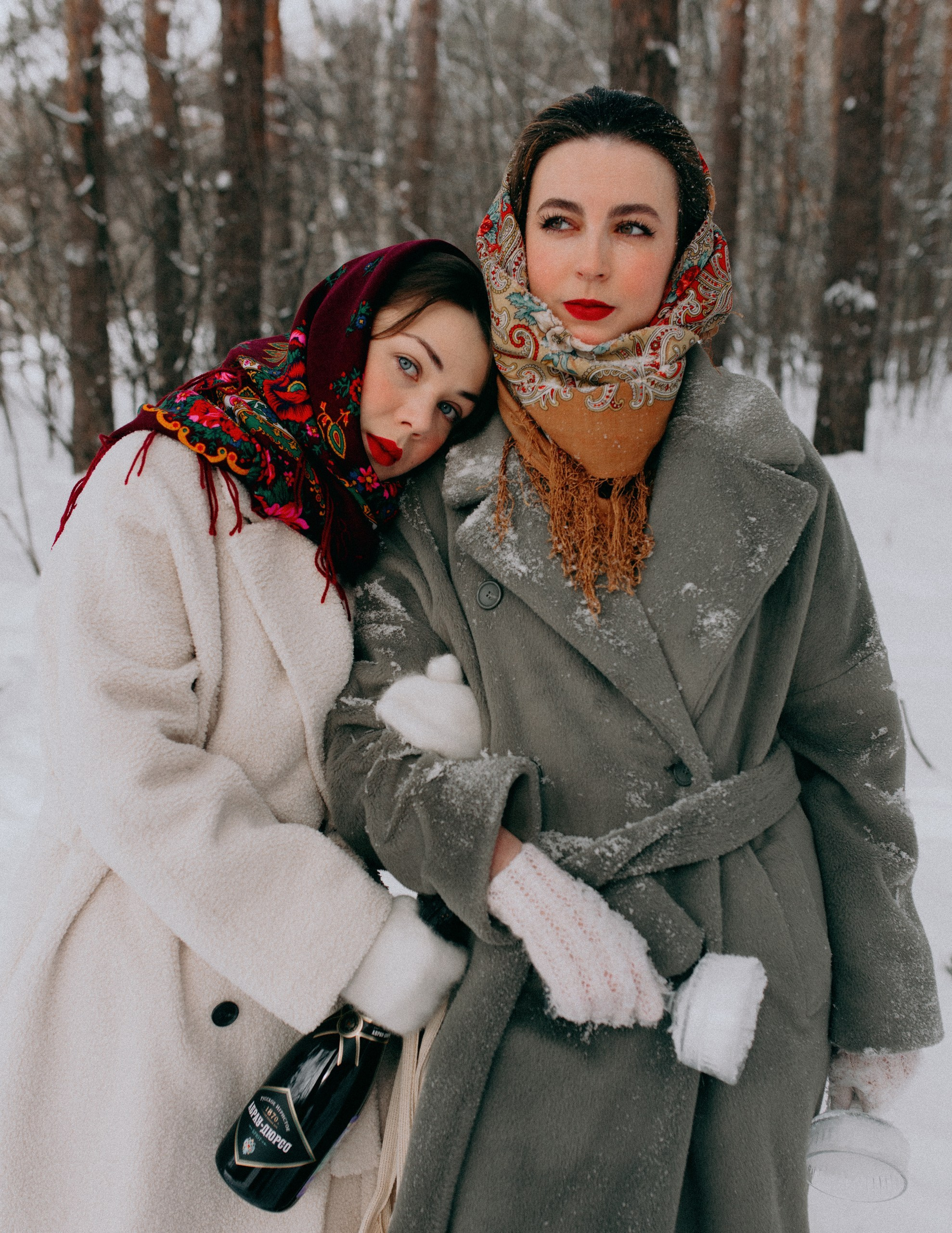 Сёстры. Масленица. Анастасия Турсунова арт-фотограф в Москве