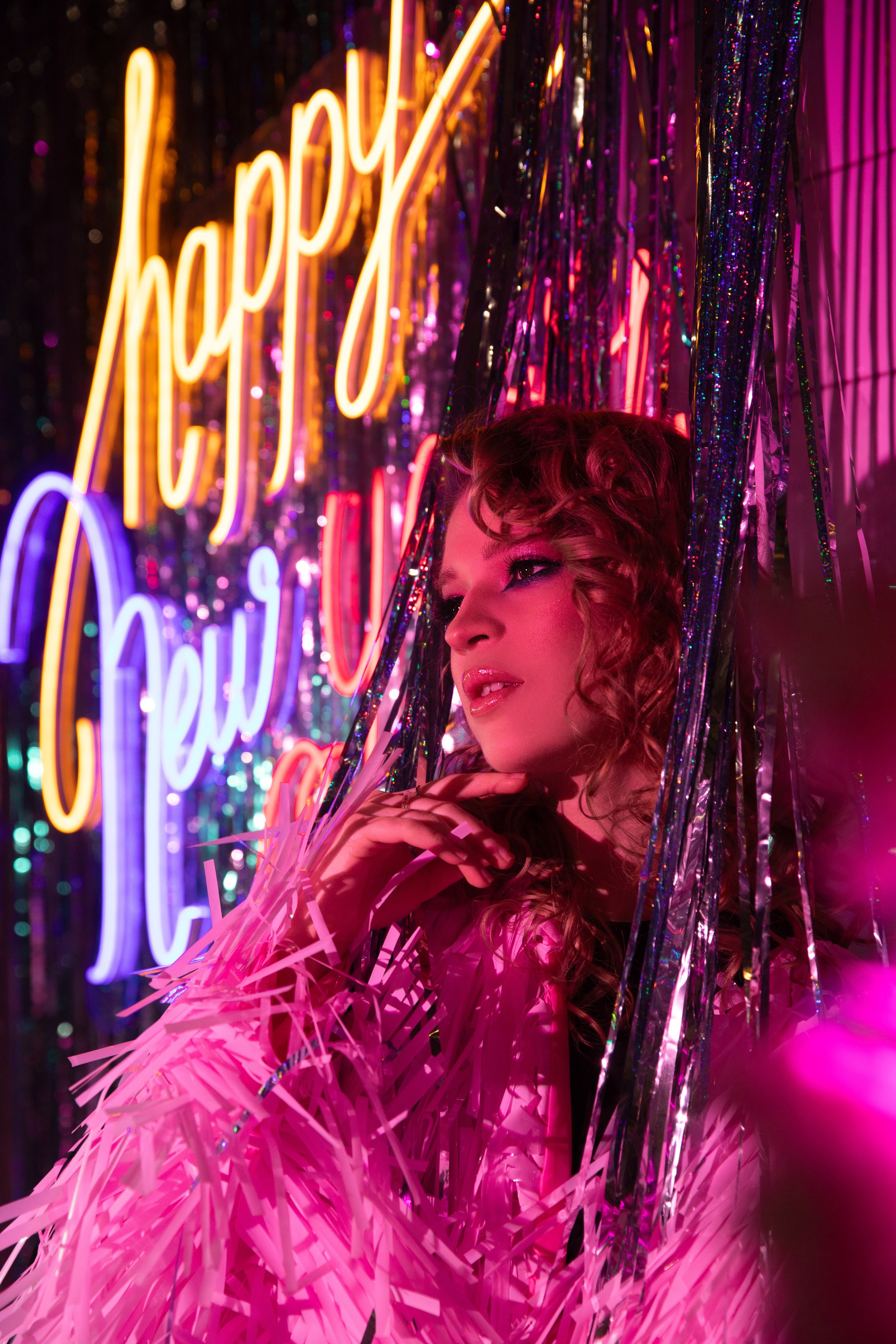 Новогодняя НЕОН. Свадебный и портретный фотограф в Москве Мария Кравченко