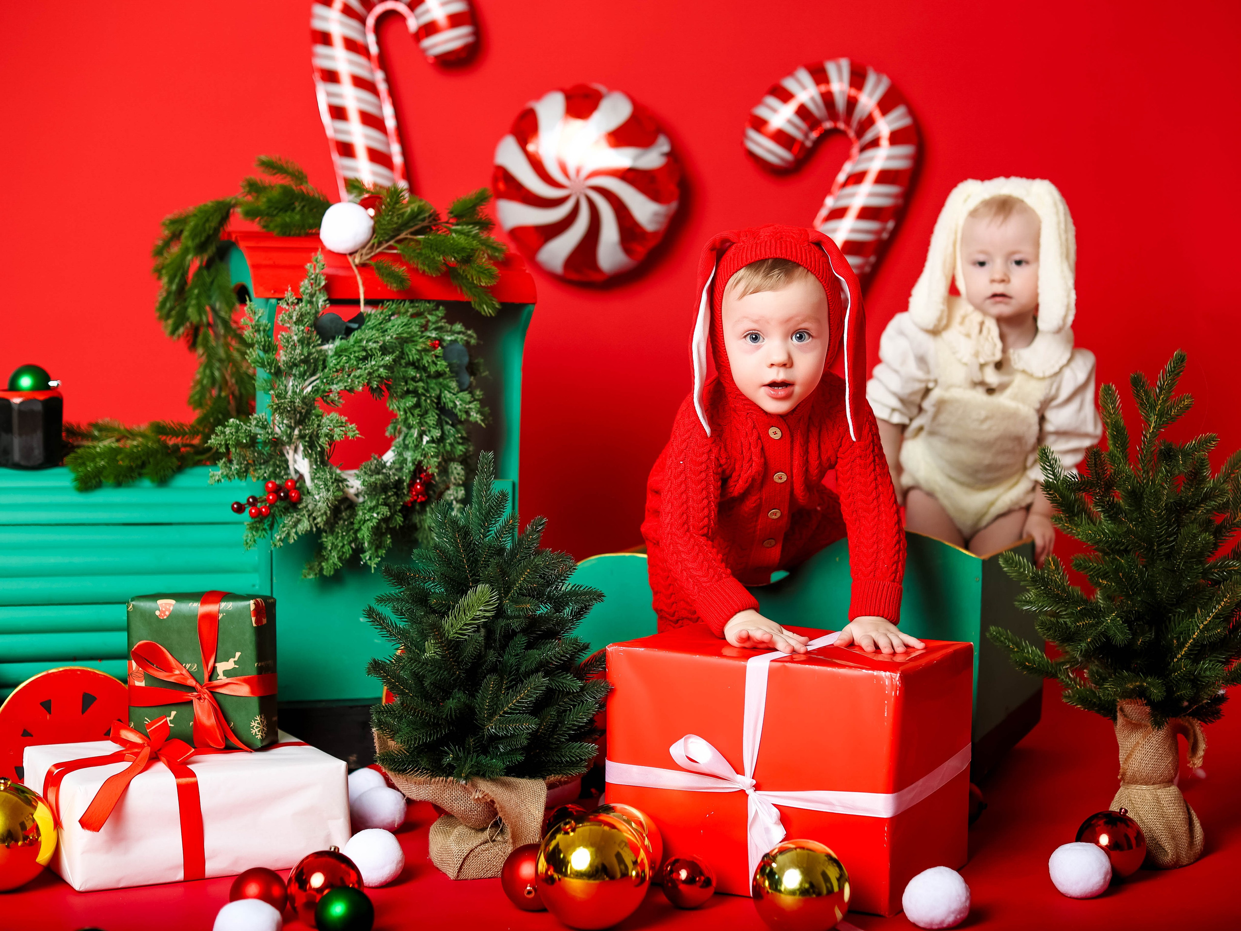 Новогодняя фотосессия на годик, два и три!. Семейный и детский фотограф Москва Елена Екимова 8926-895-38-86