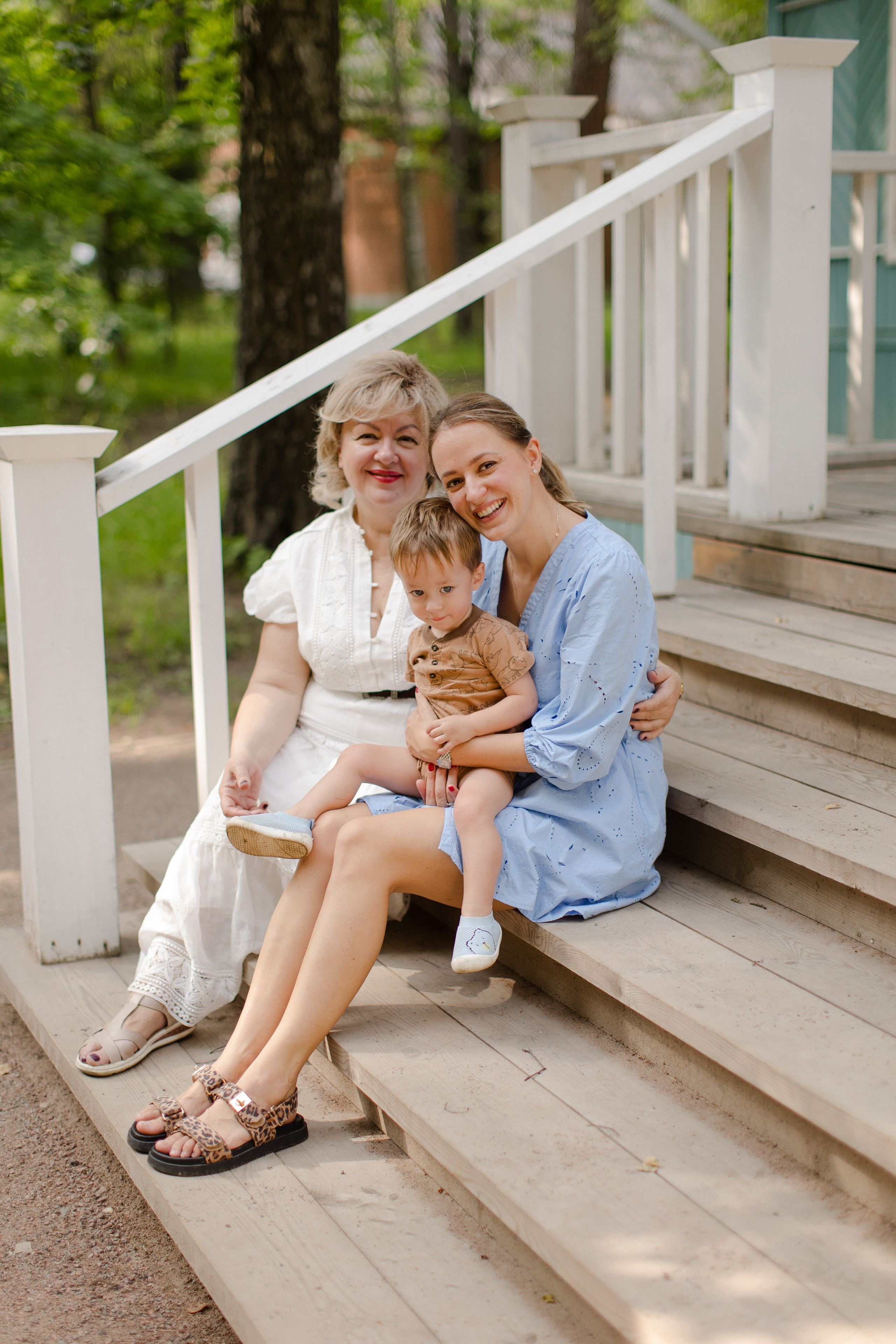 Прогулка в парке. Семейный и детский фотограф в Москве Кузьмина Мария