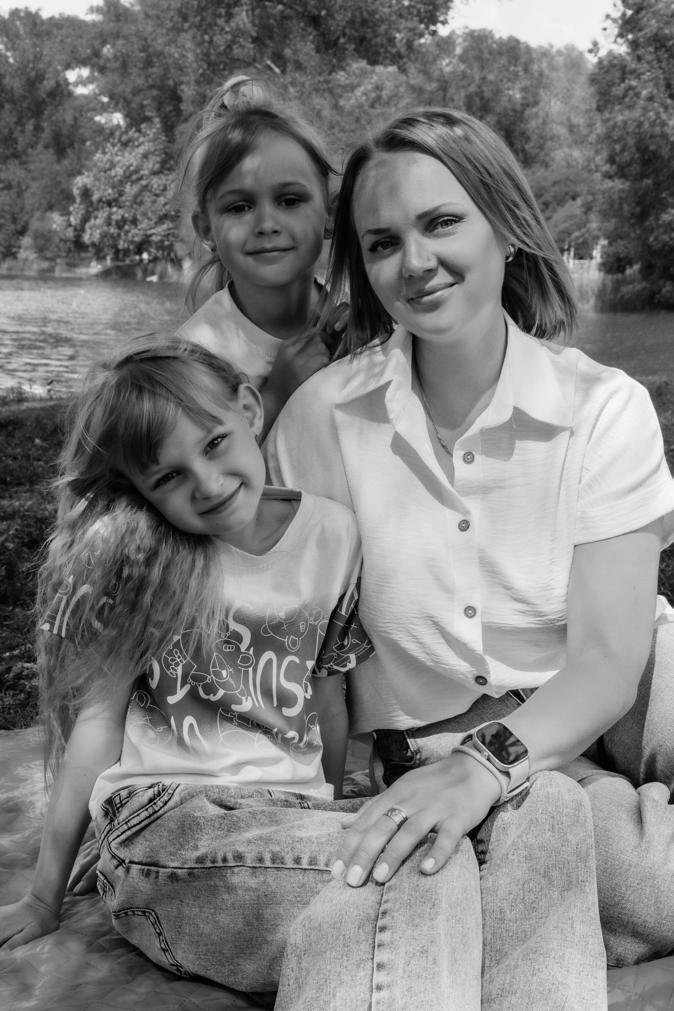 Семейная съемка в Лошицком парке. Ваш семейный фотограф в Минске — Вика Трегубова