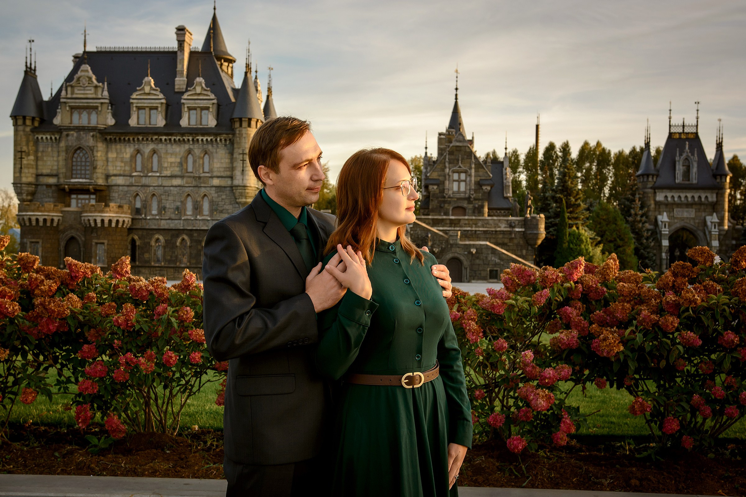 Семейная фотосессия у Замка Гарибальди. Фотограф Оксана Сафонова г. Тольятти