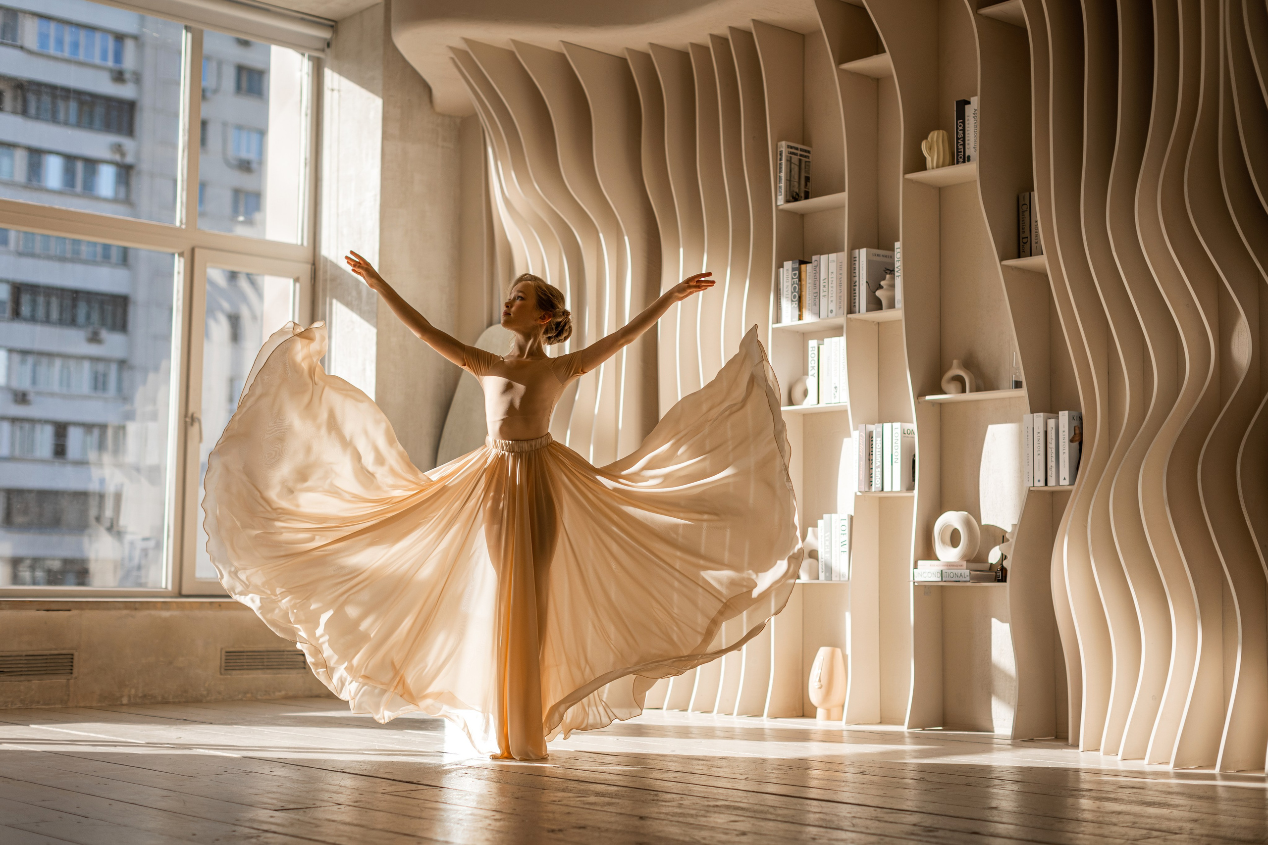 Балетная съёмка в интерьере. Балетный фотограф Алина Ханько — Душа Балета
