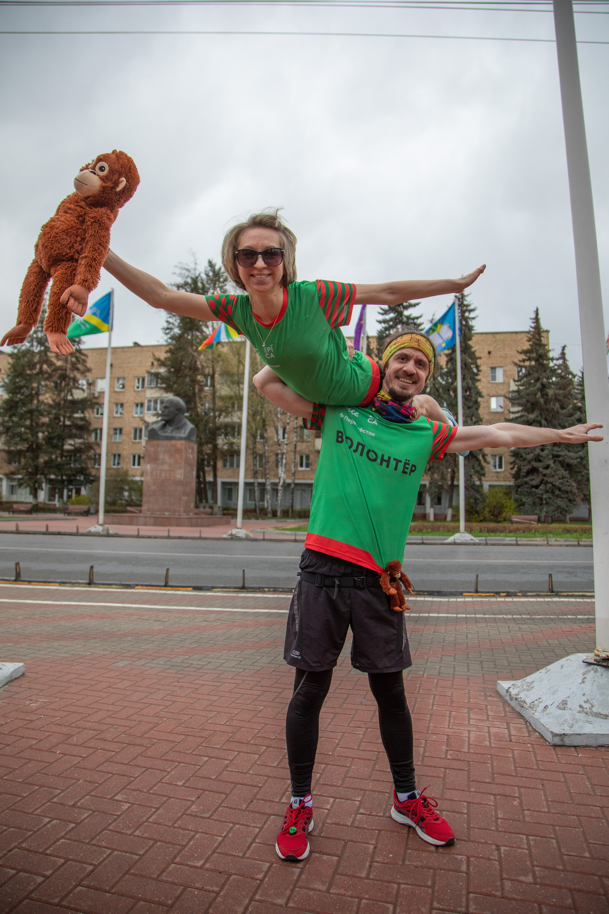 Эстафета «Игрушки», Администрация г. Химки. Фотограф Сергей Ловкий