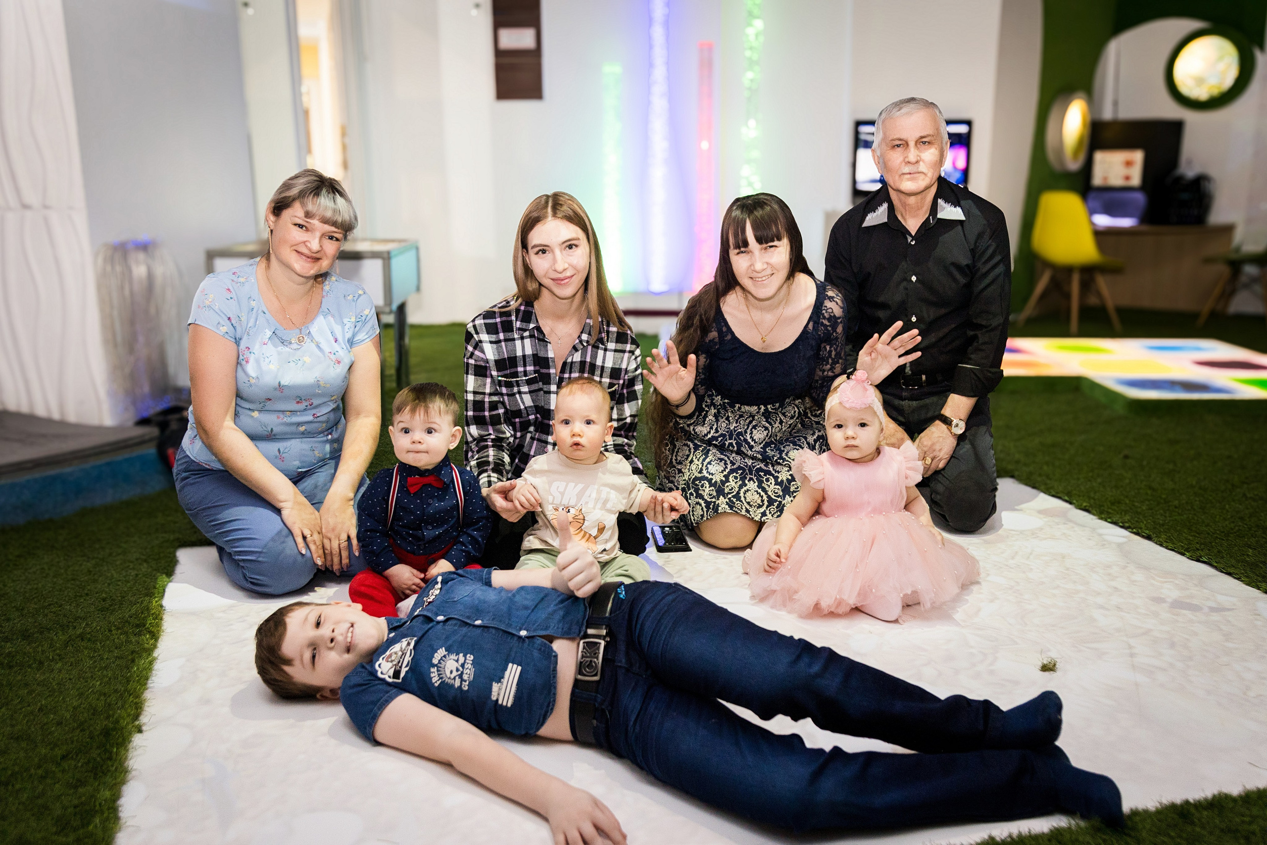 Насте 1 годик. Детский фотограф видеограф в Хабаровске Михаил Орлов