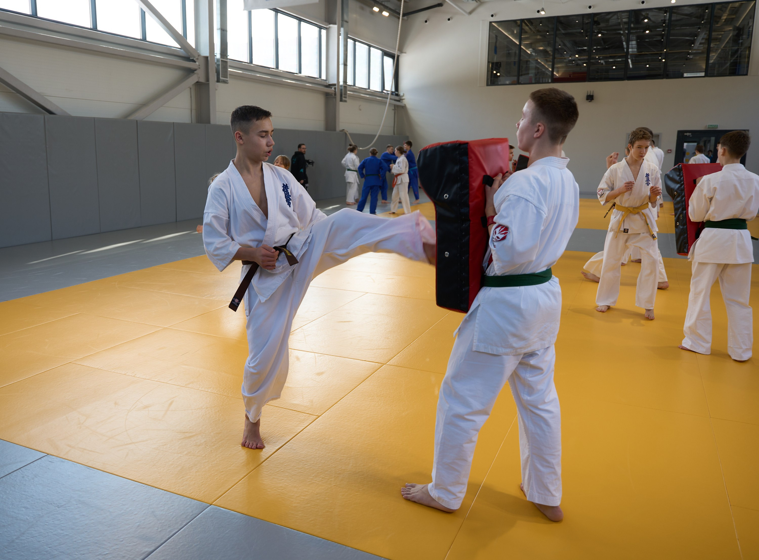 Открытие центров спортивных единоборств «Сокол» Красноярск/Дивногорск. Александр Сазонов Красноярск