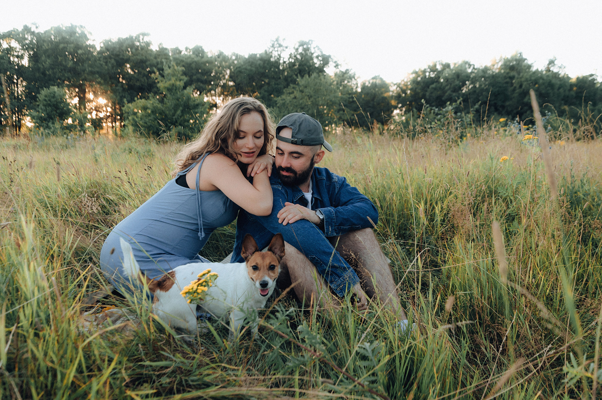 Лес.закат.Вика и Денис. Детский и семейный фотограф Катерина Мишина