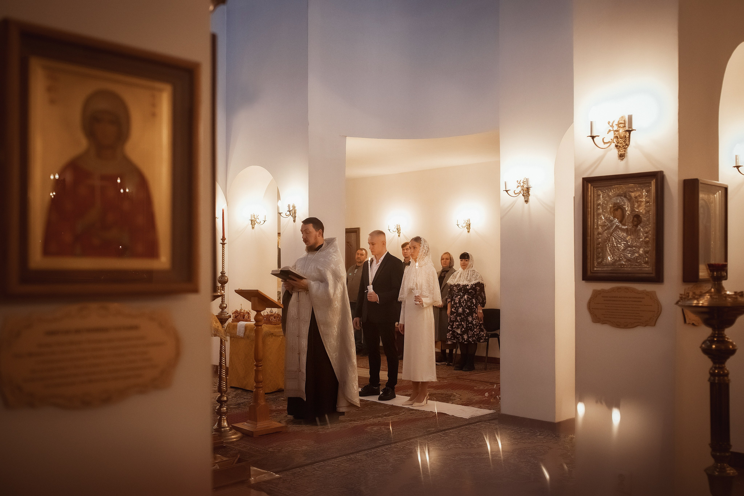 Венчание Дарьи и Семёна Храм Дмитрия Донского. Фотограф на крещение и венчание