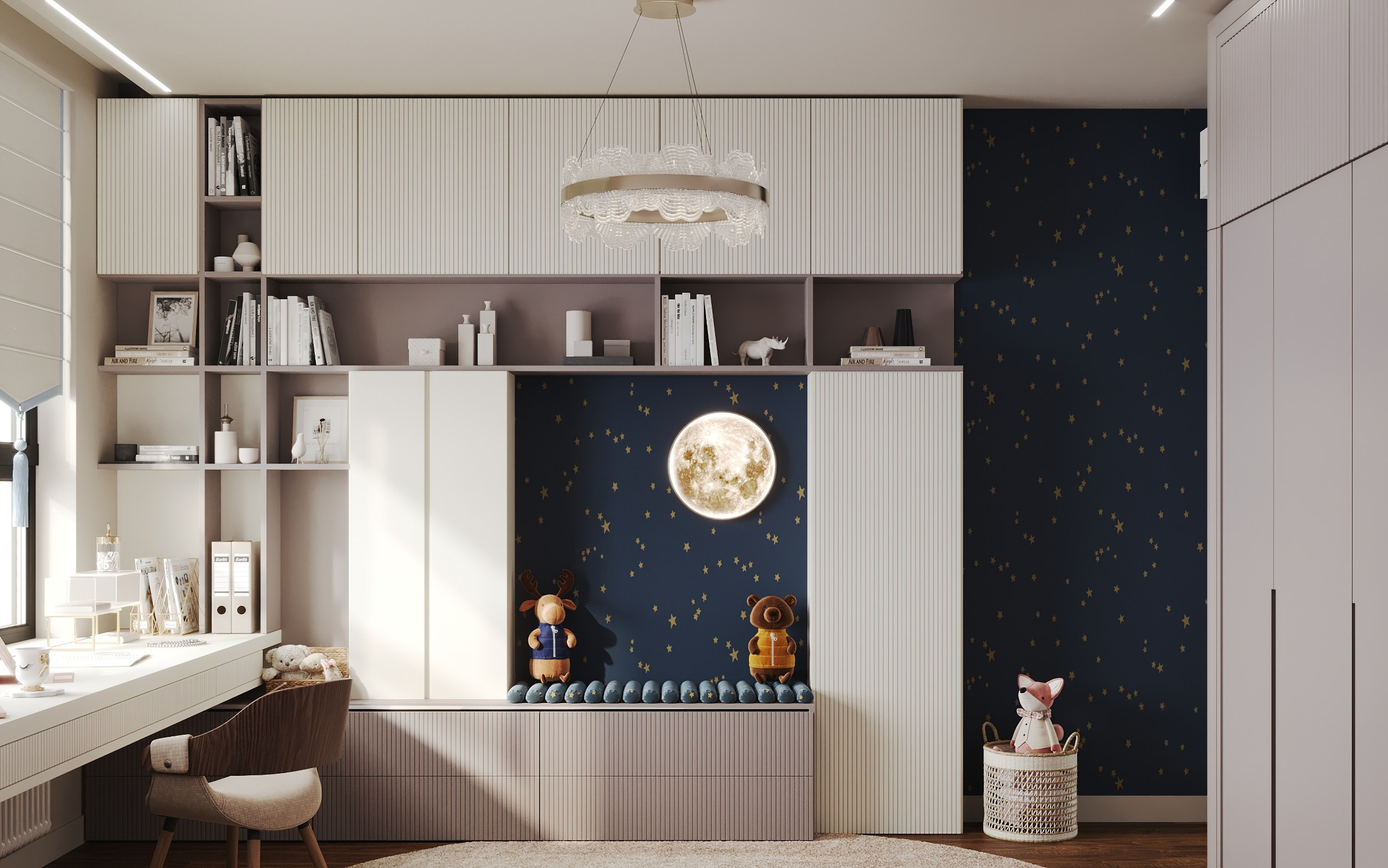 4-х комнатная квартира в Москве. Интерьерный 3Д Визуализатор Маргарита Оберемко