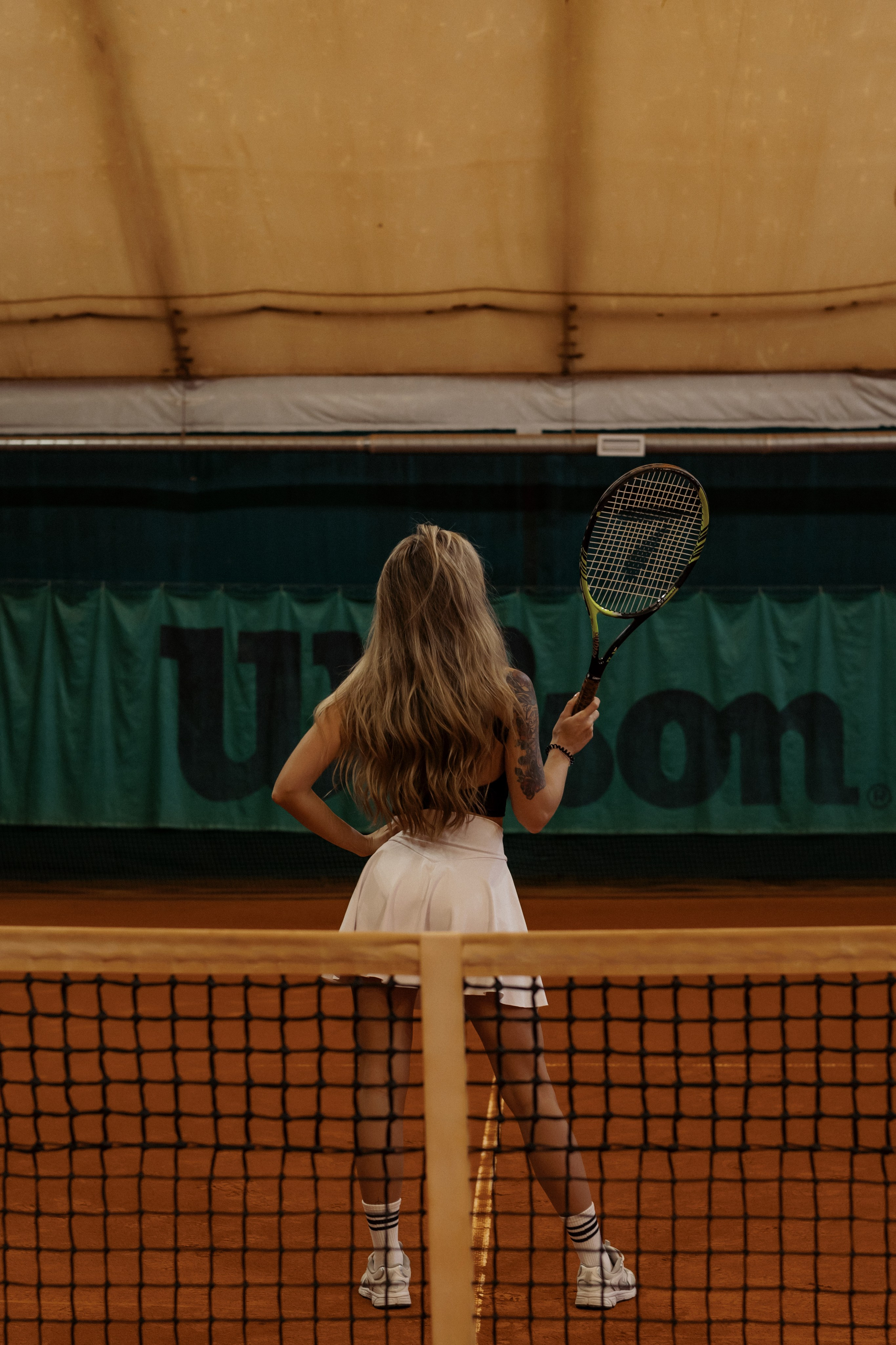 Фотосессия на теннисном корте. Персональный фотограф в Санкт-Петербурге Тимур Калимулин