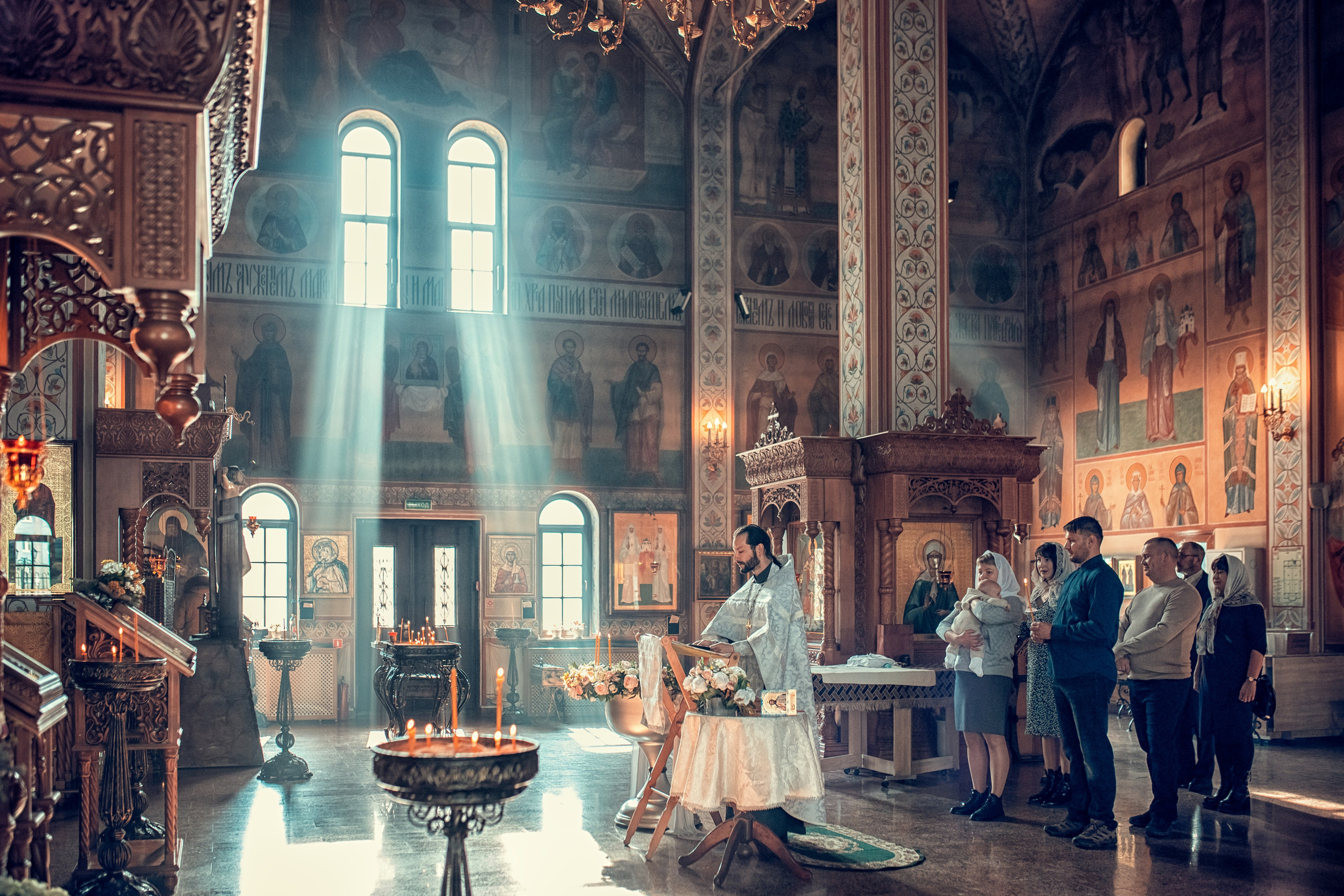 Церковь преподобномученицы великой княгини Елисаветы Феодоровны. Екатерина Крапивина фотограф церковных Таинств в Нижний Новгороде