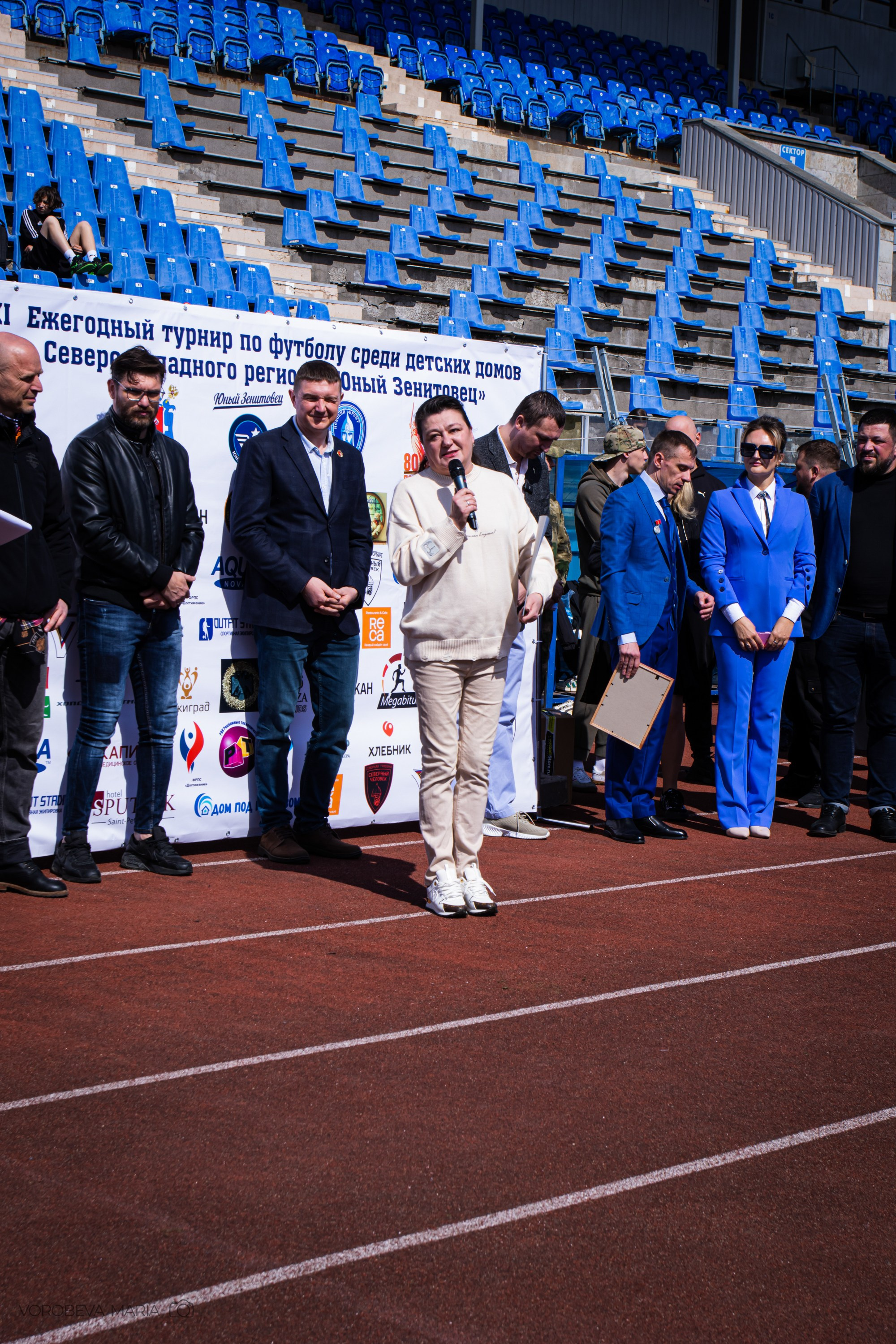 XI Ежегодный турнир по футболу «Юный Зенитовец». Фотограф ювелирных украшений в Санкт-Петербурге Воробьева Мария
