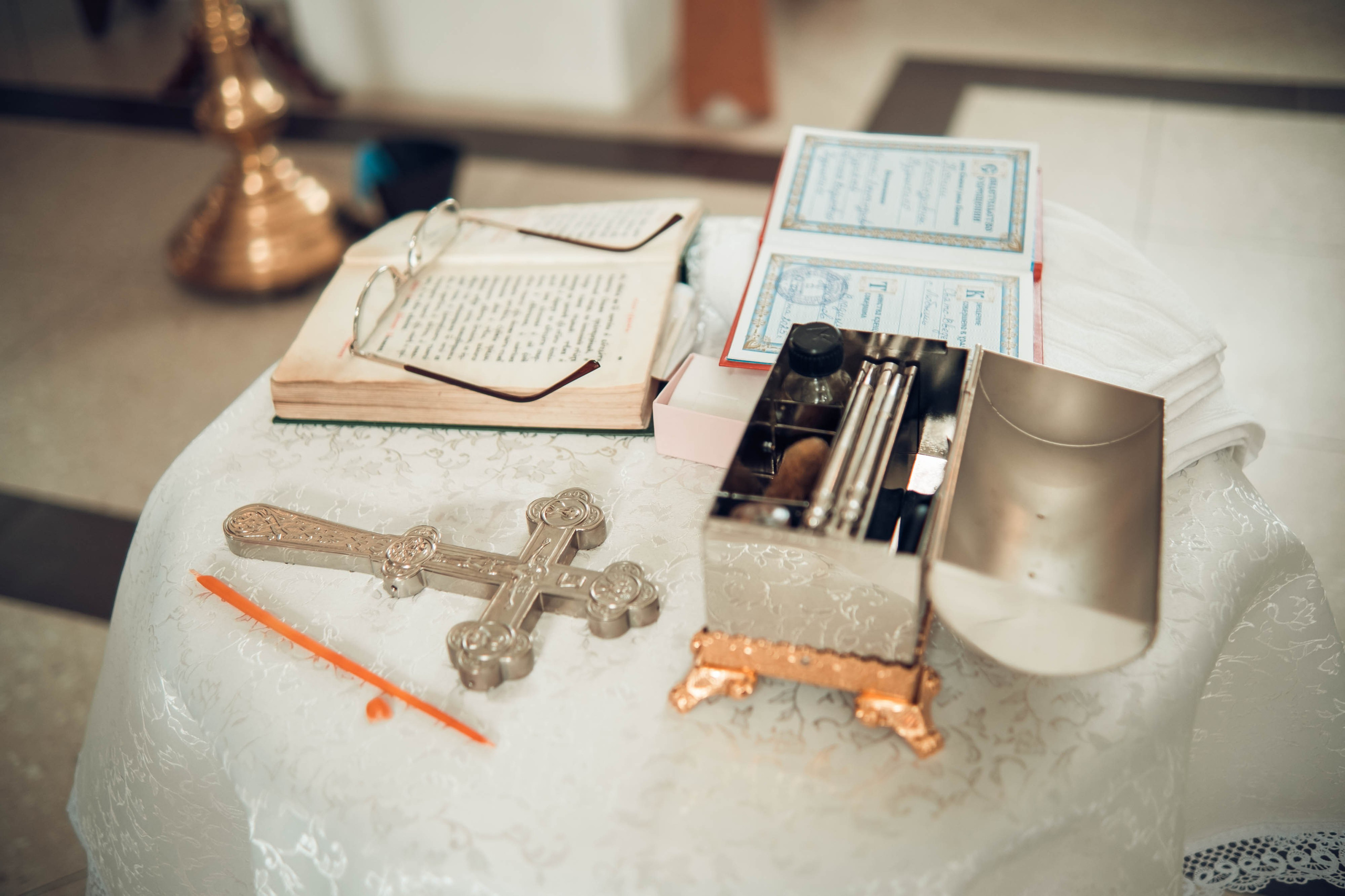 Крещение Ксении. Семейная фото и видеосъёмка. Брянск