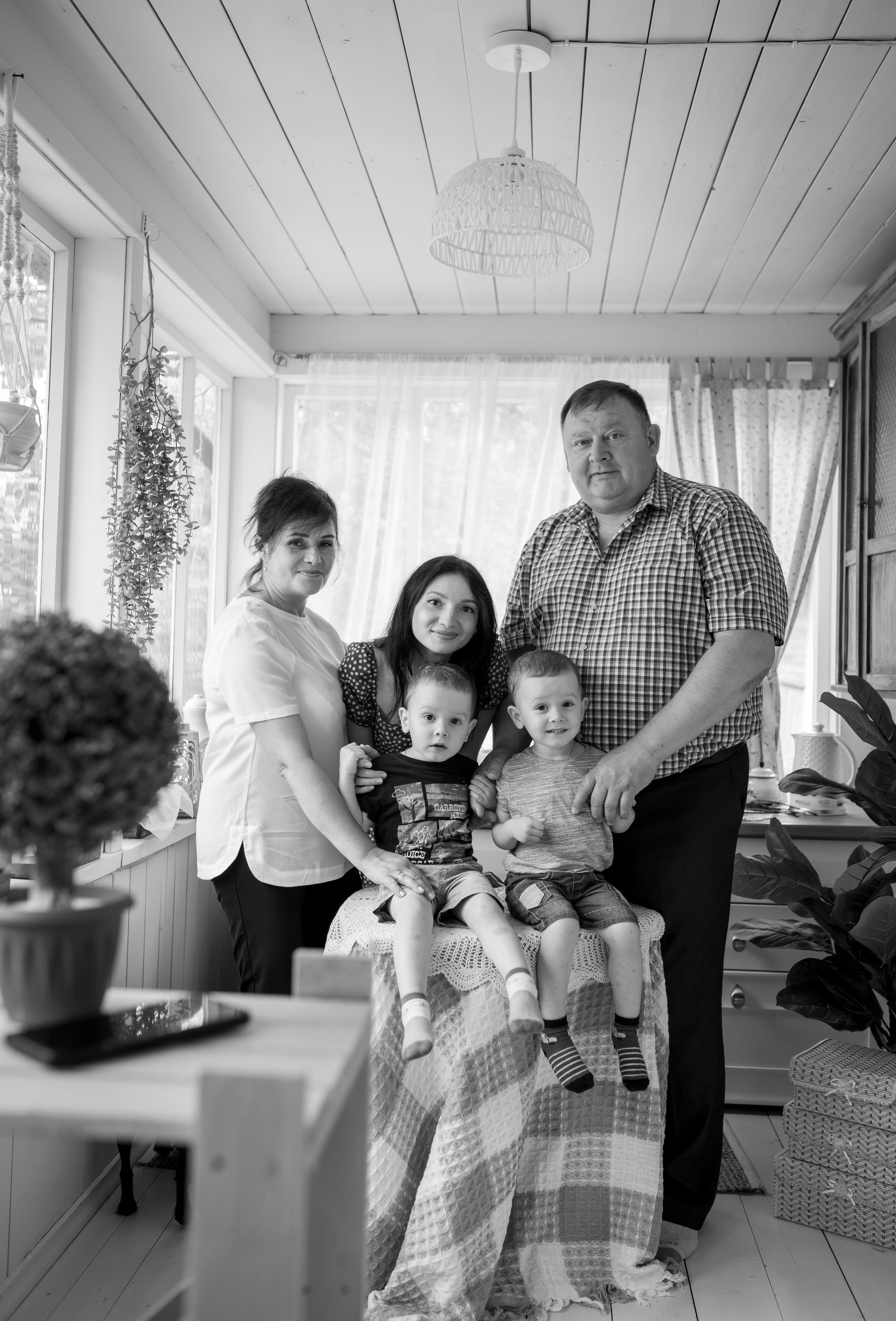 Семейная фотосессия на даче. Фотограф в Железнодорожном и Балашихе