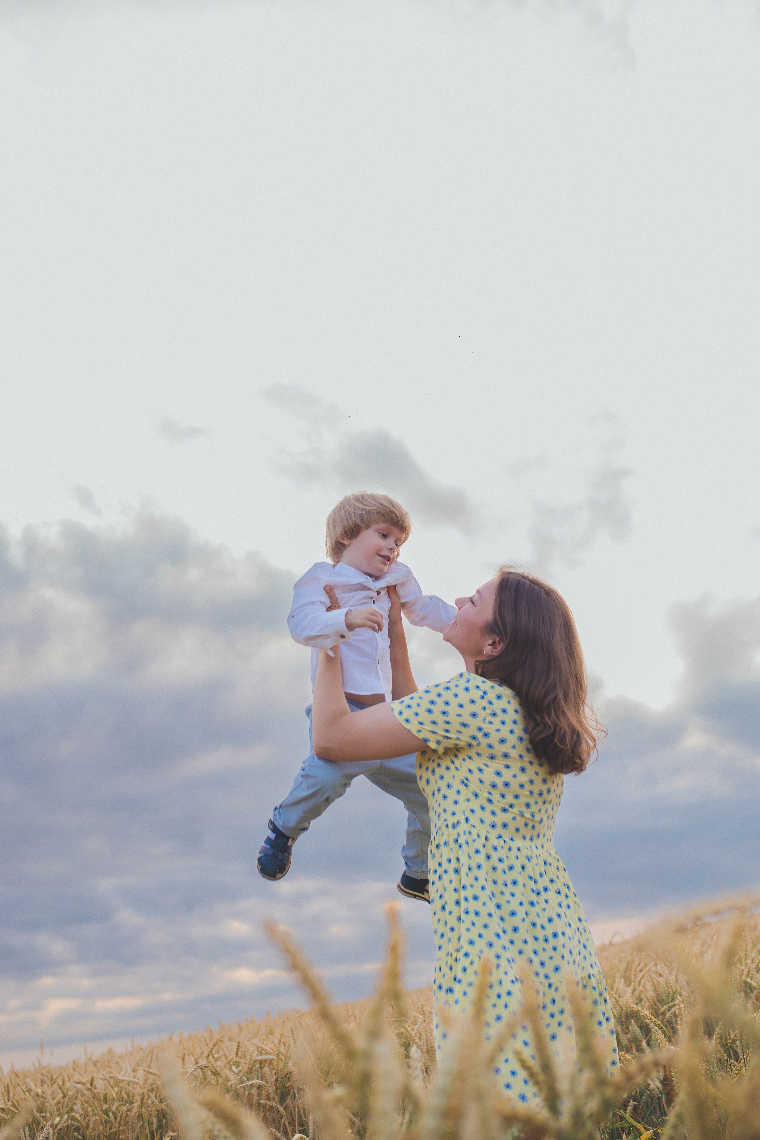 Мама с сыном