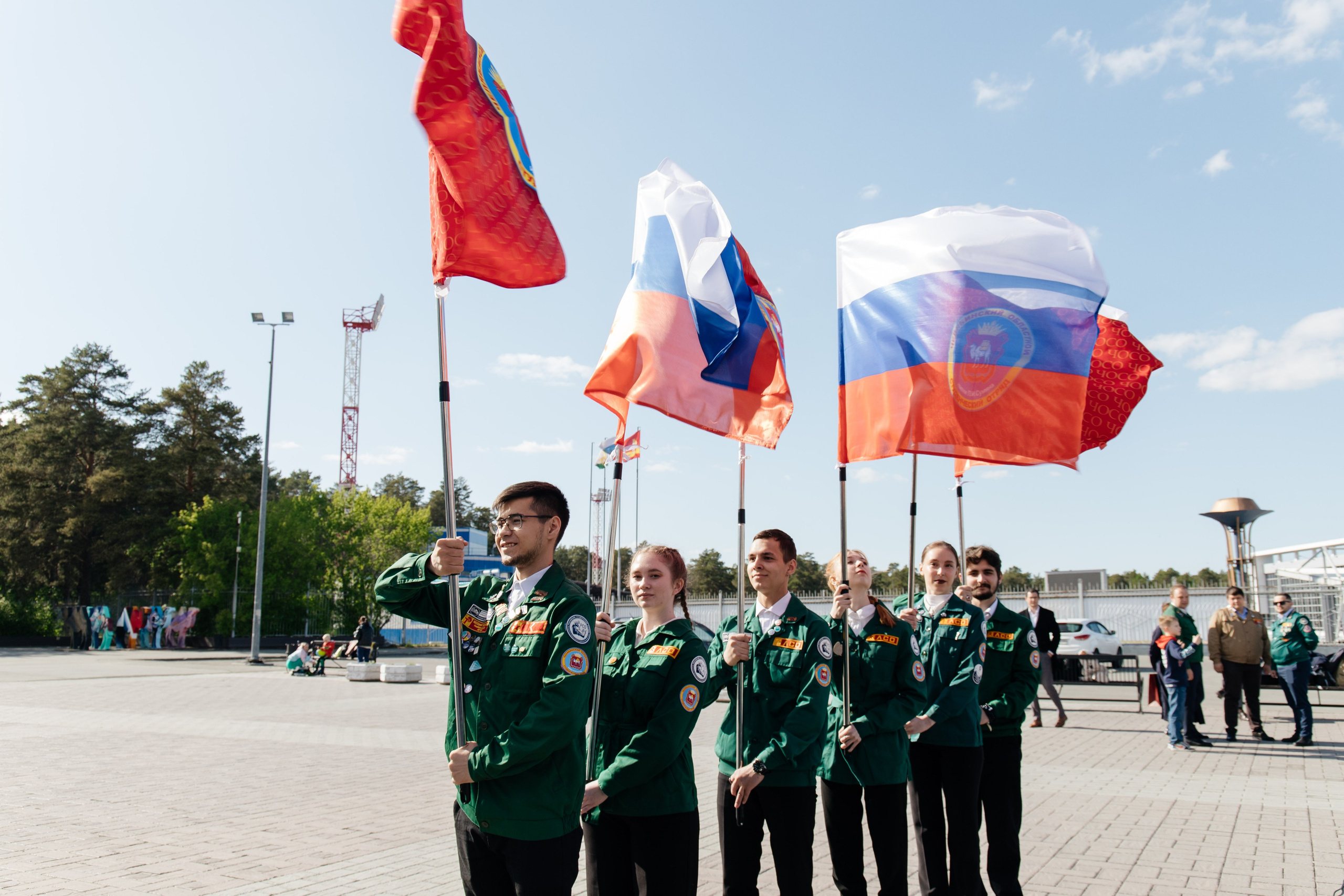 Открытие трудового семестра студенческих отрядов Челябинской области. Фотограф Елена Балакина (Челябинск)