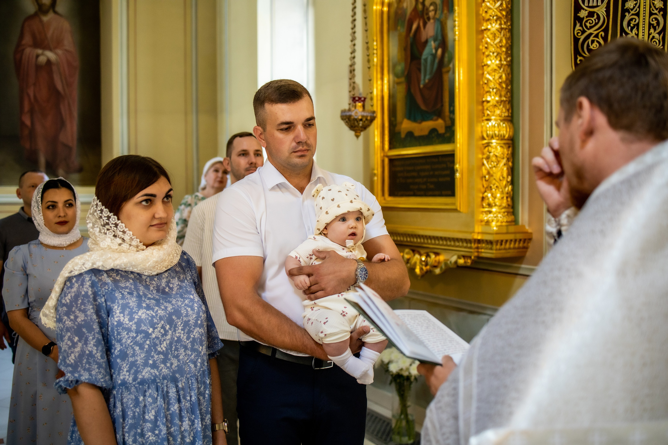 Крещение Нины. Фотограф Надежда Лукьянова