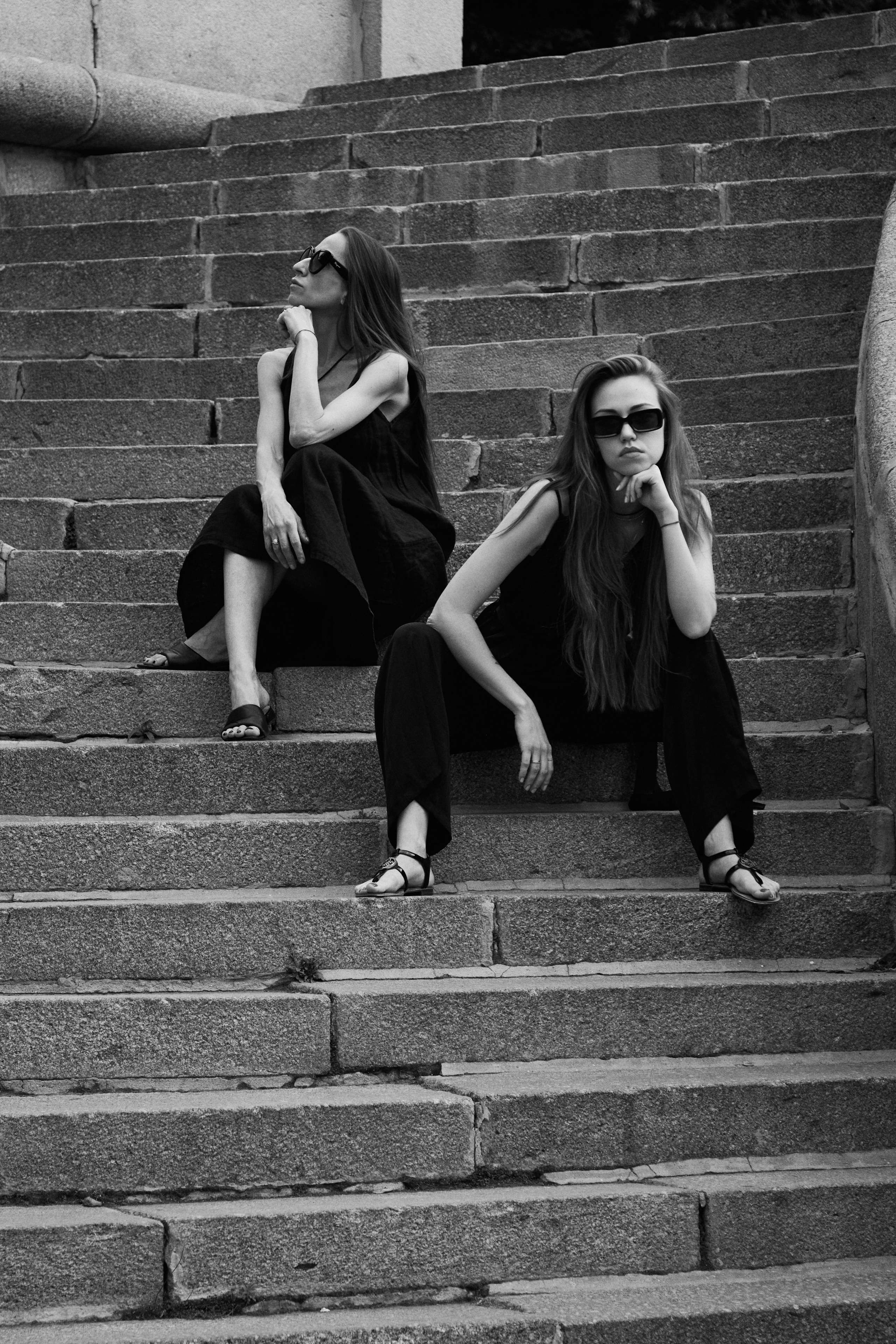 Прогулочная фотосессия для подруг. Анна Потявина. Фотограф Москва