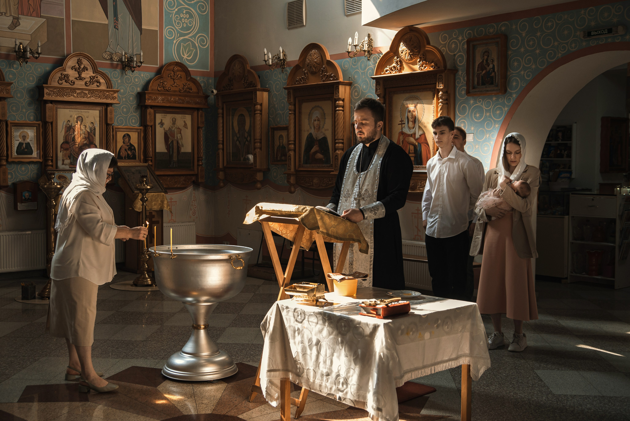 Таинство Крещения. Фотограф в Самаре Елена Фомина