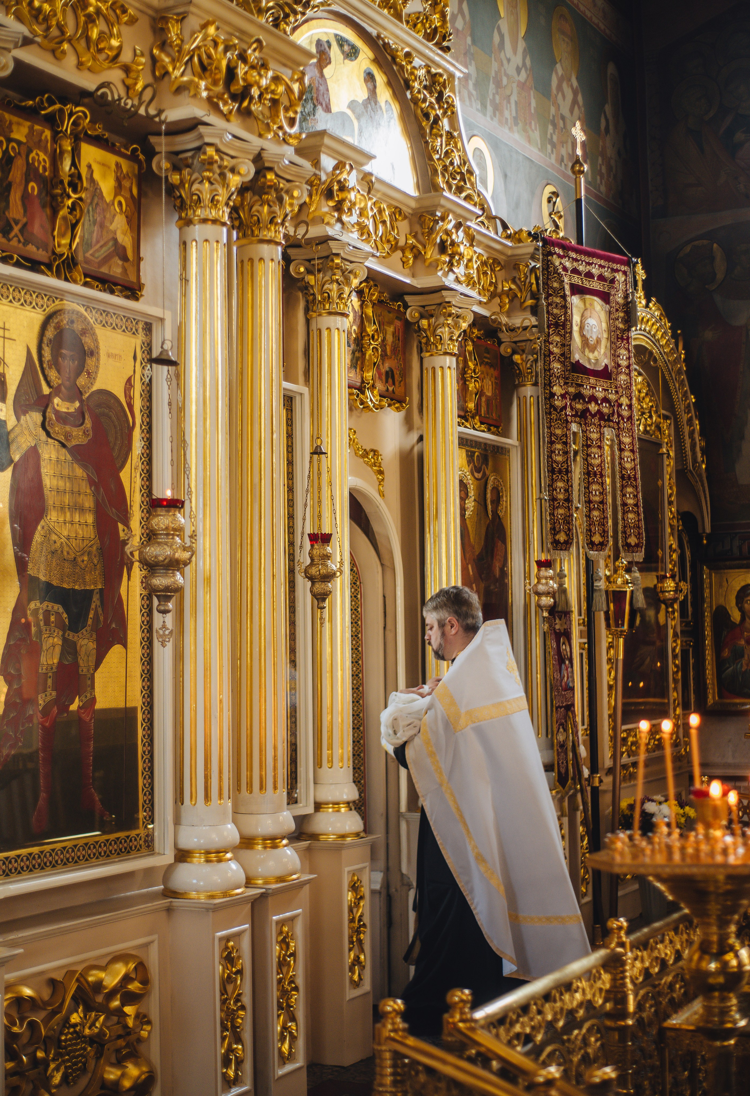 Таинство Крещения Мирона. Семейный, детский и свадебный фотограф в Черкесске Виктория Голубенко