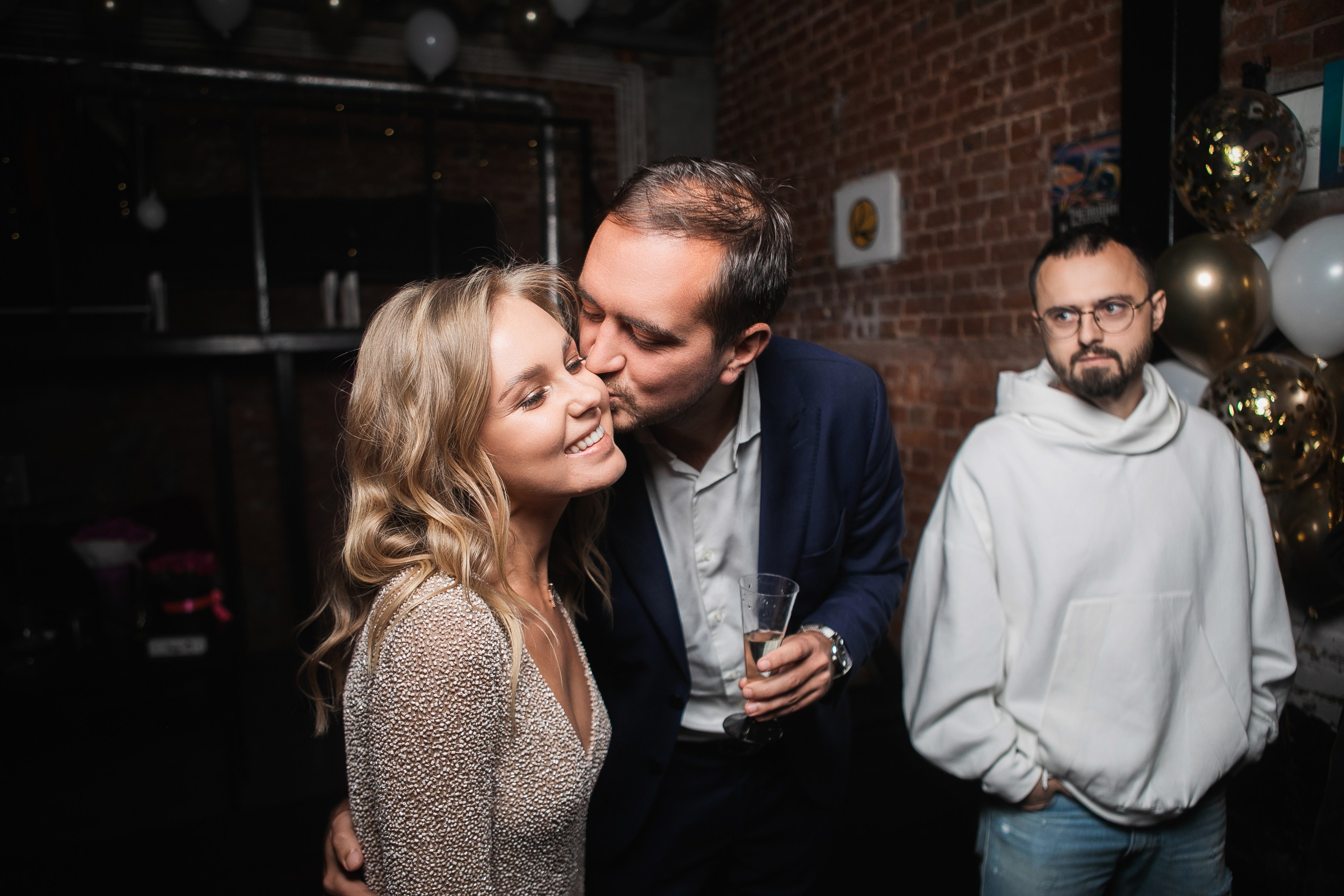 День рождения В тёмном лофте. Фотограф в Москве Дмитрий Жарков