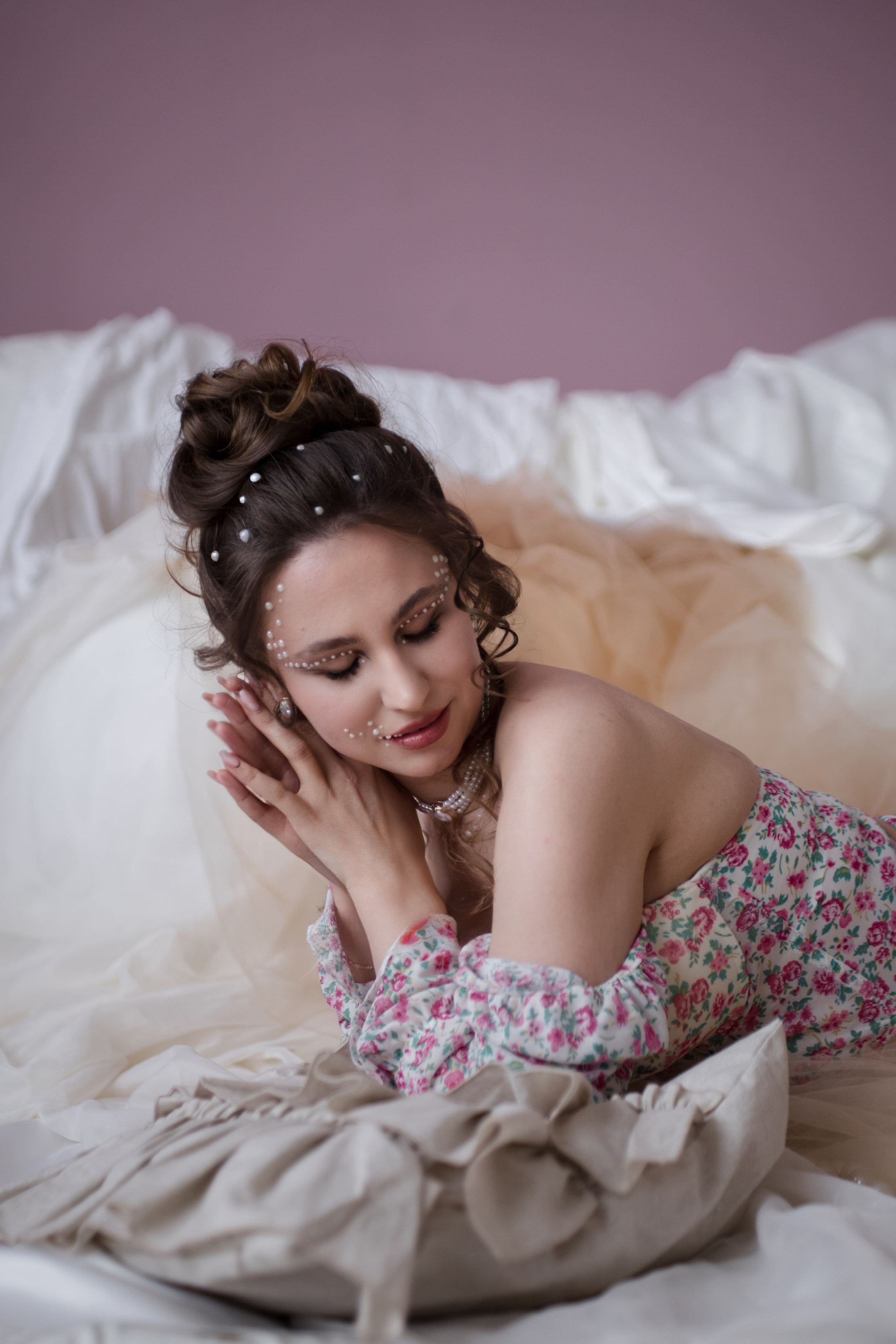 Lady in pearl. Фотограф Юлия Попова — JP Creative — хранитель семейной хроники в Петербурге