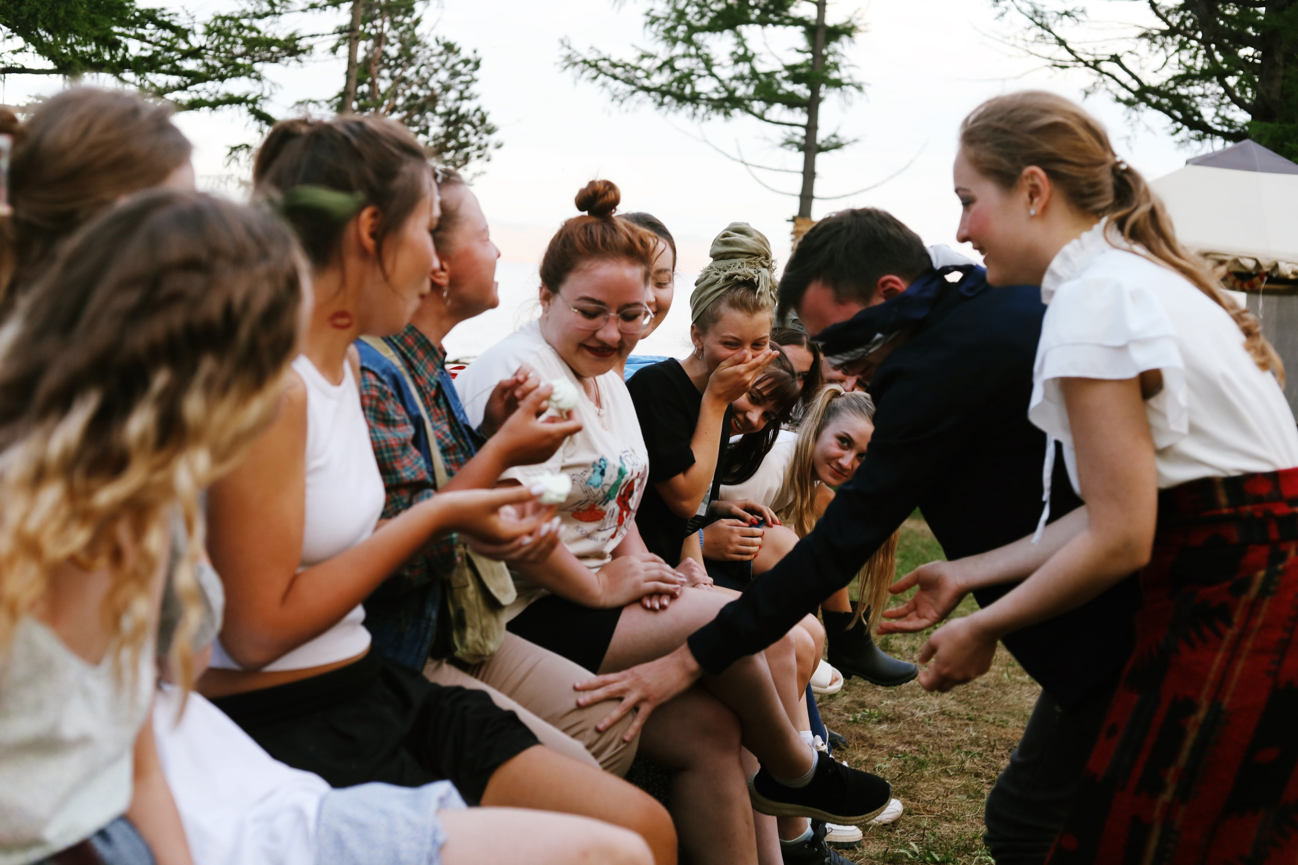 Лето 2024 / палатки. 1642 — первый лагерь для взрослых на Байкале