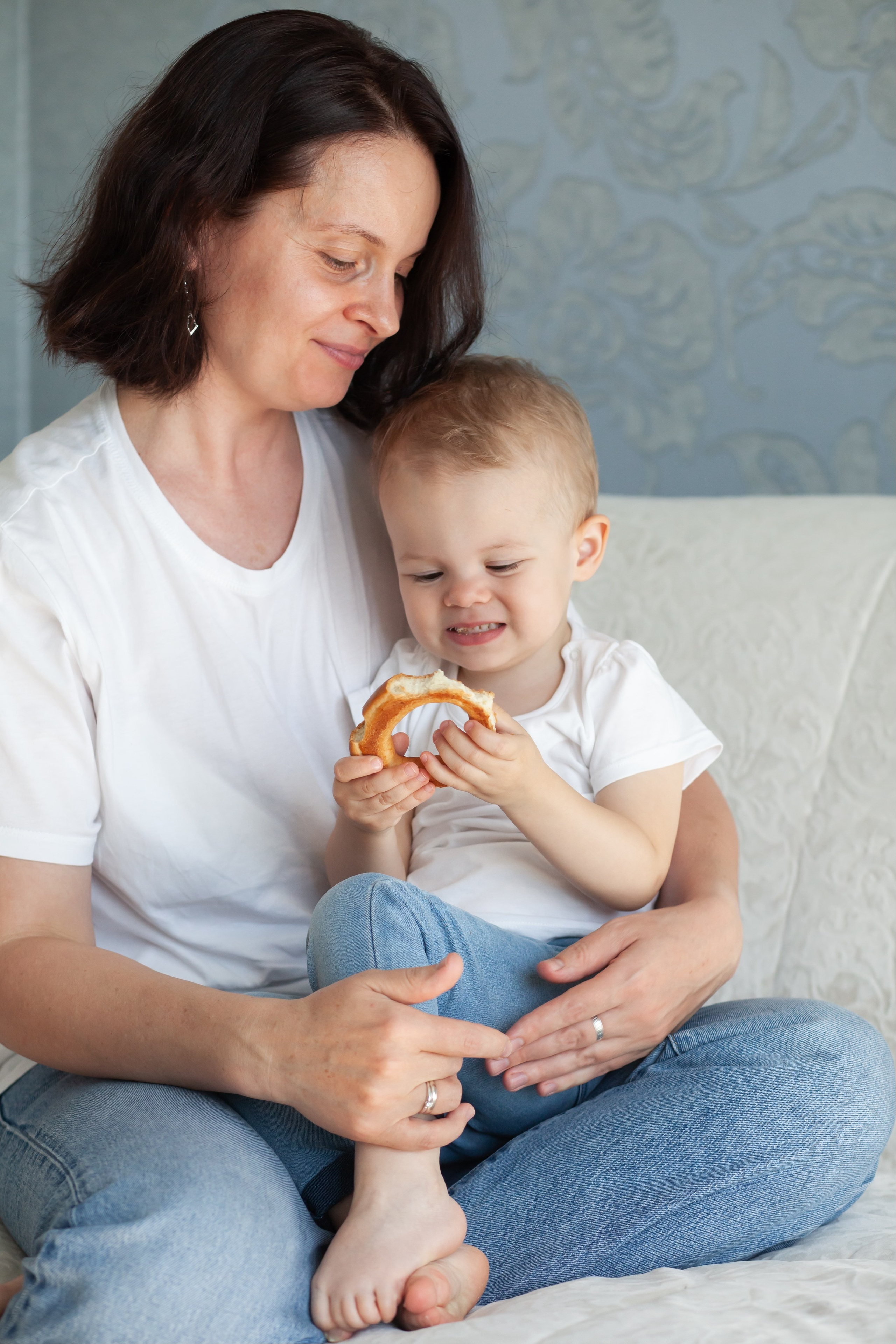 Домашняя съемка с детьми. Фотографы в Москве Светлана Устинова и Сергей Грачев